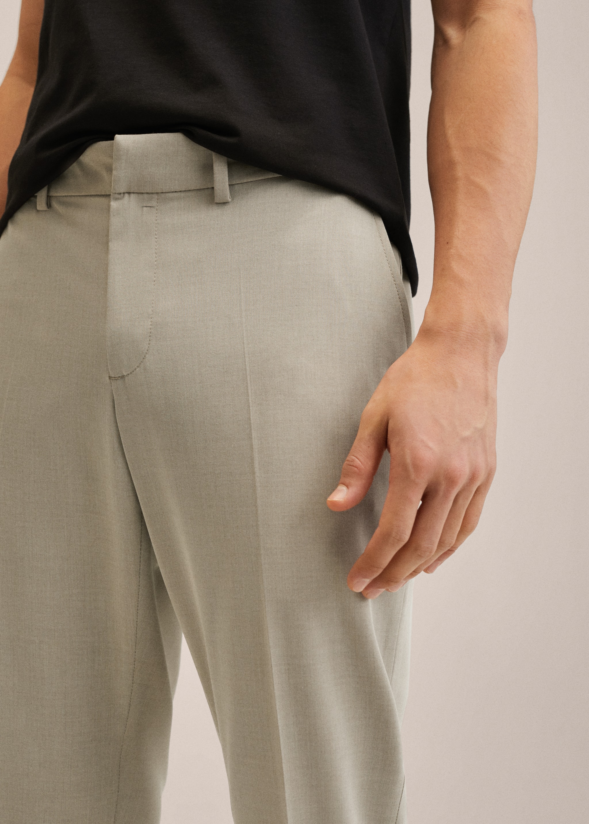 Pantalón tapered fit stretch - Detalle del artículo 2