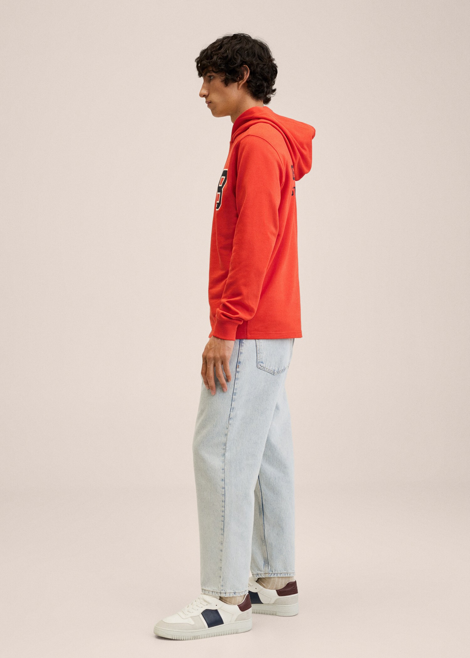 College-print sweatshirt - Details of the article 2