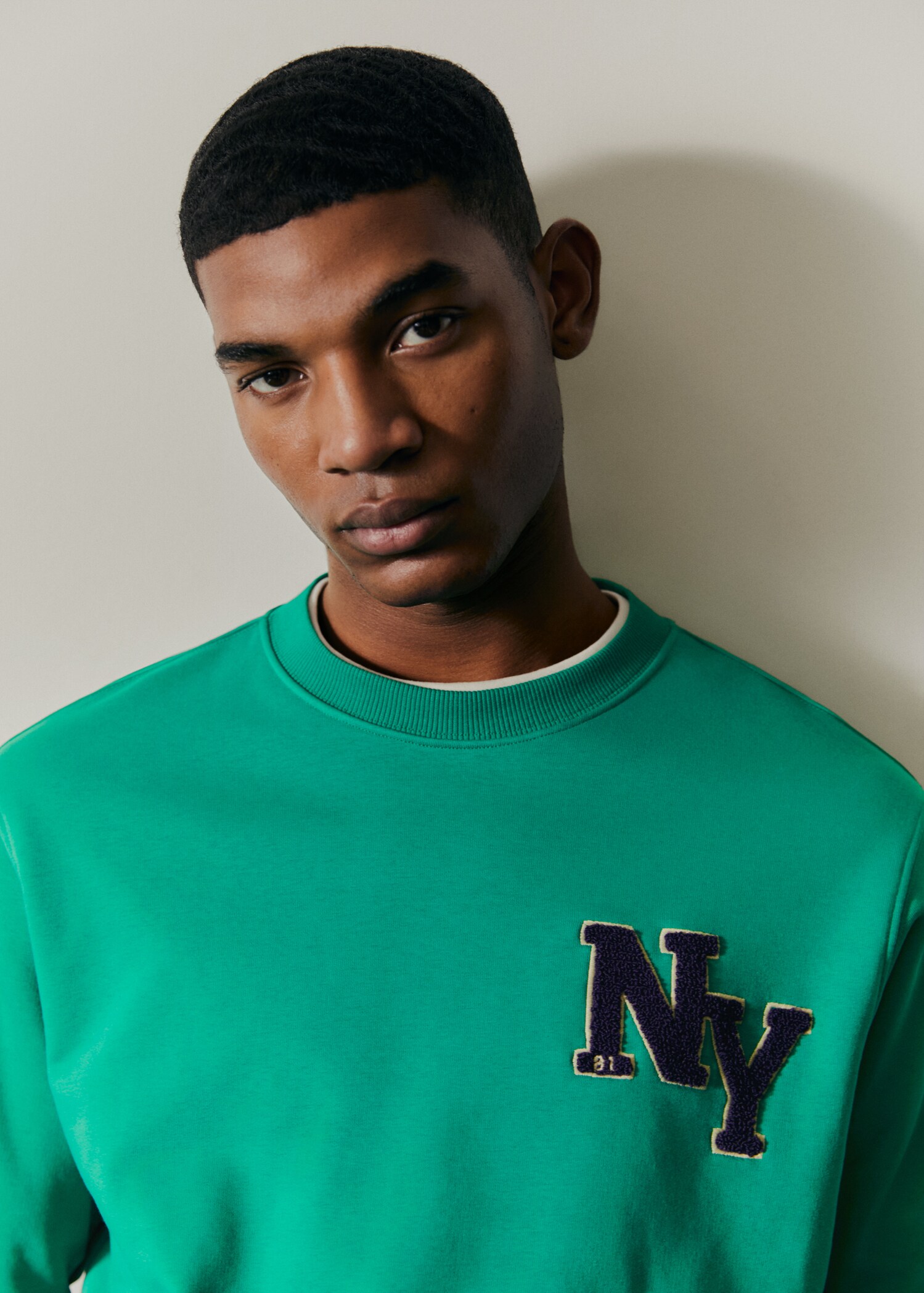 Patch cotton sweatshirt - Details of the article 5