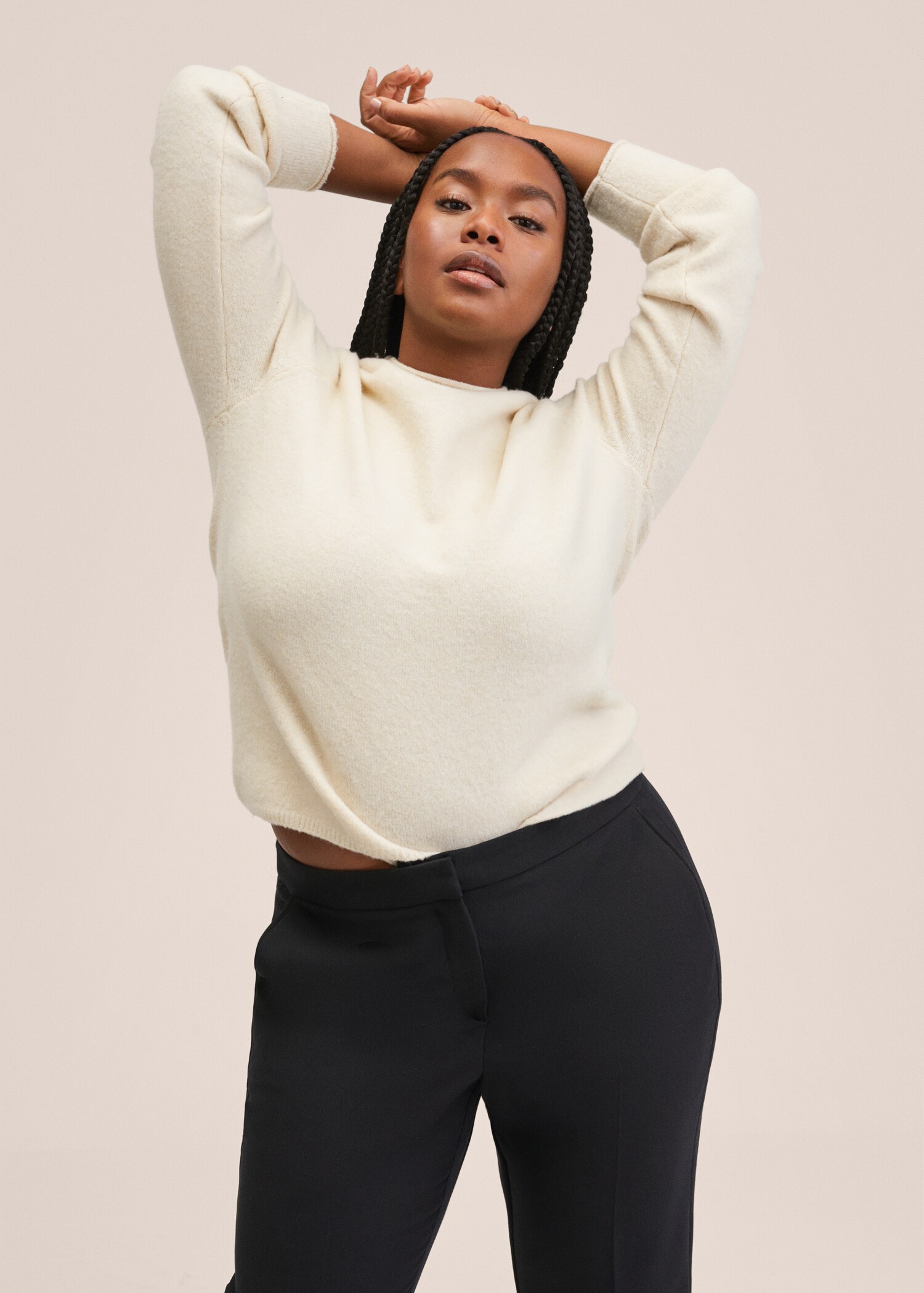 Crop skinny trousers - Details of the article 5