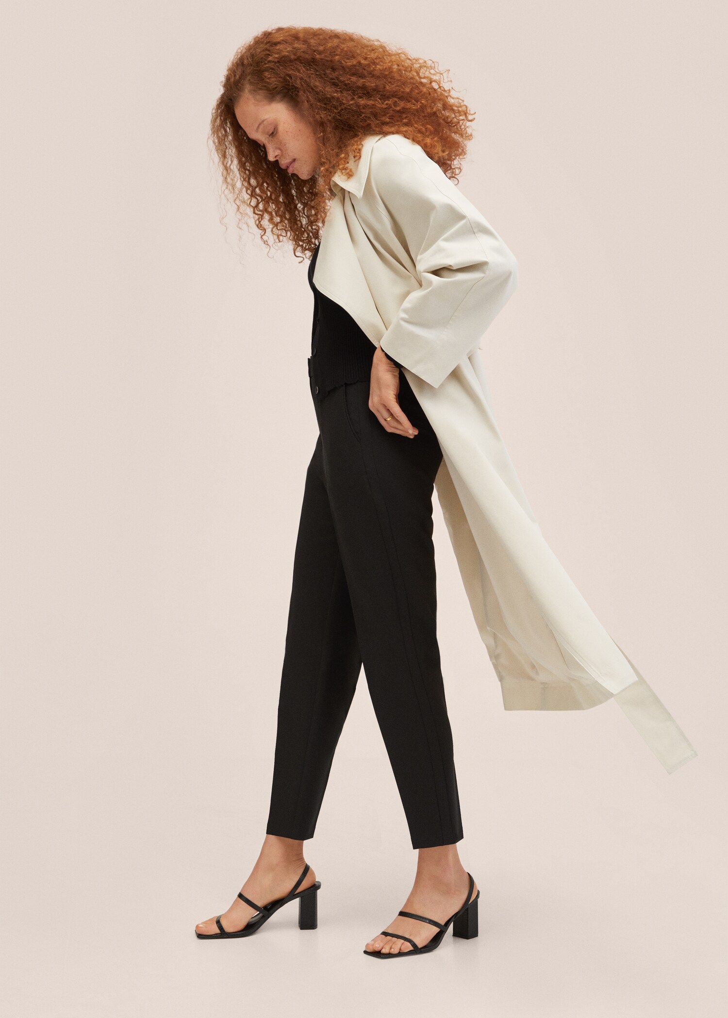 Crop skinny trousers - Details of the article 6