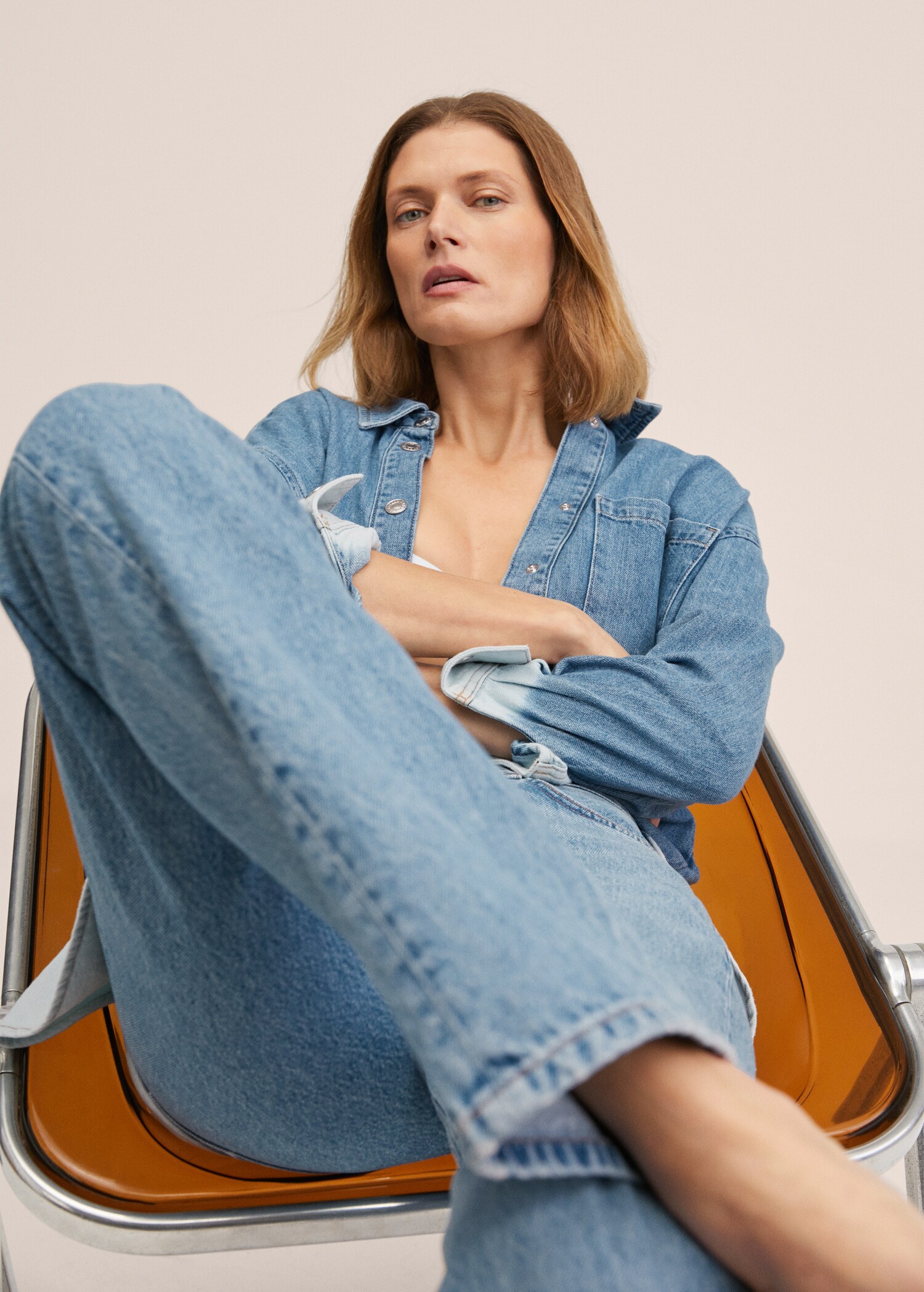 Jeans rectos tiro bajo - Detalle del artículo 2