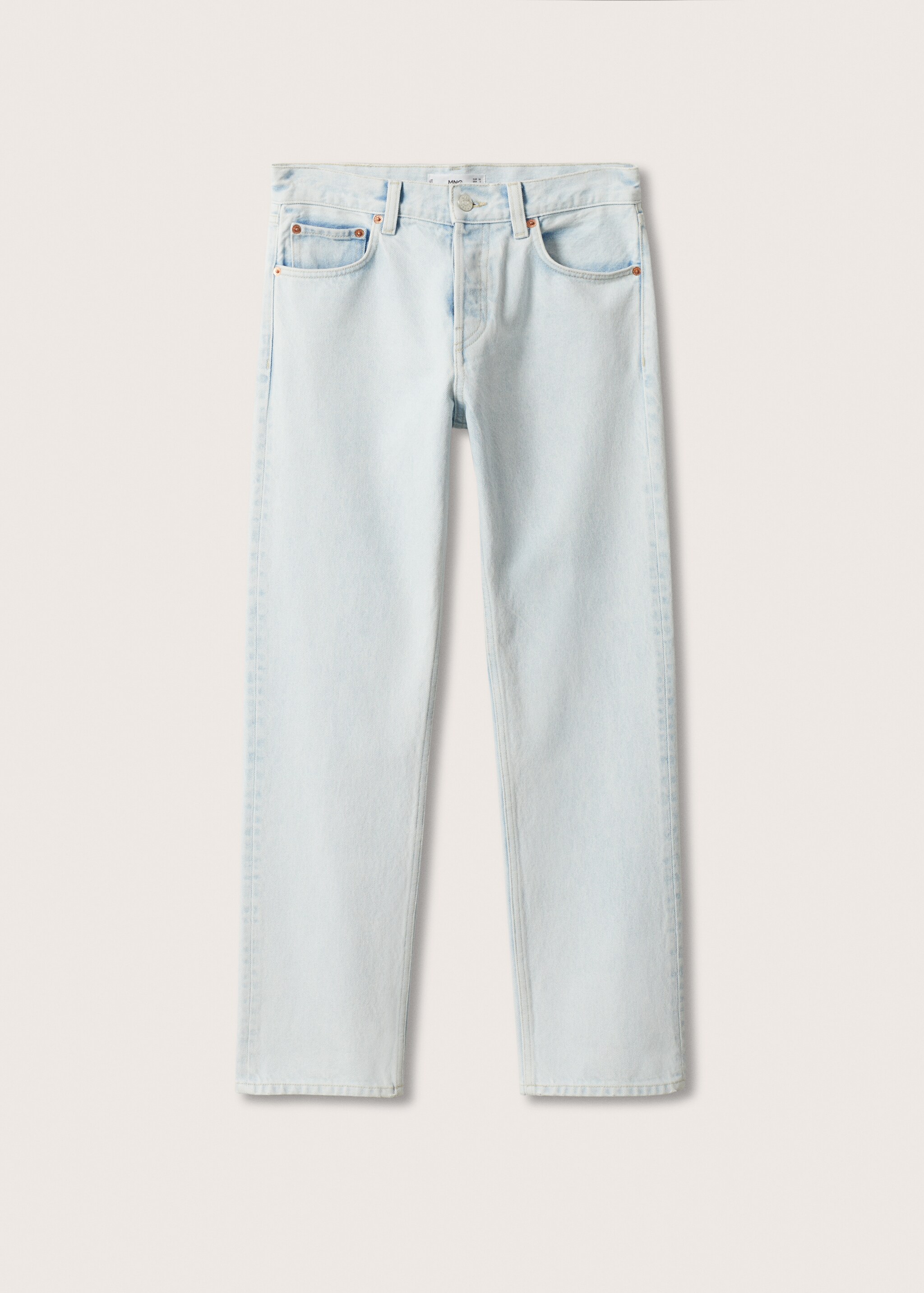 Gerade Jeans mit niedrigem Bund - Artikel ohne Model