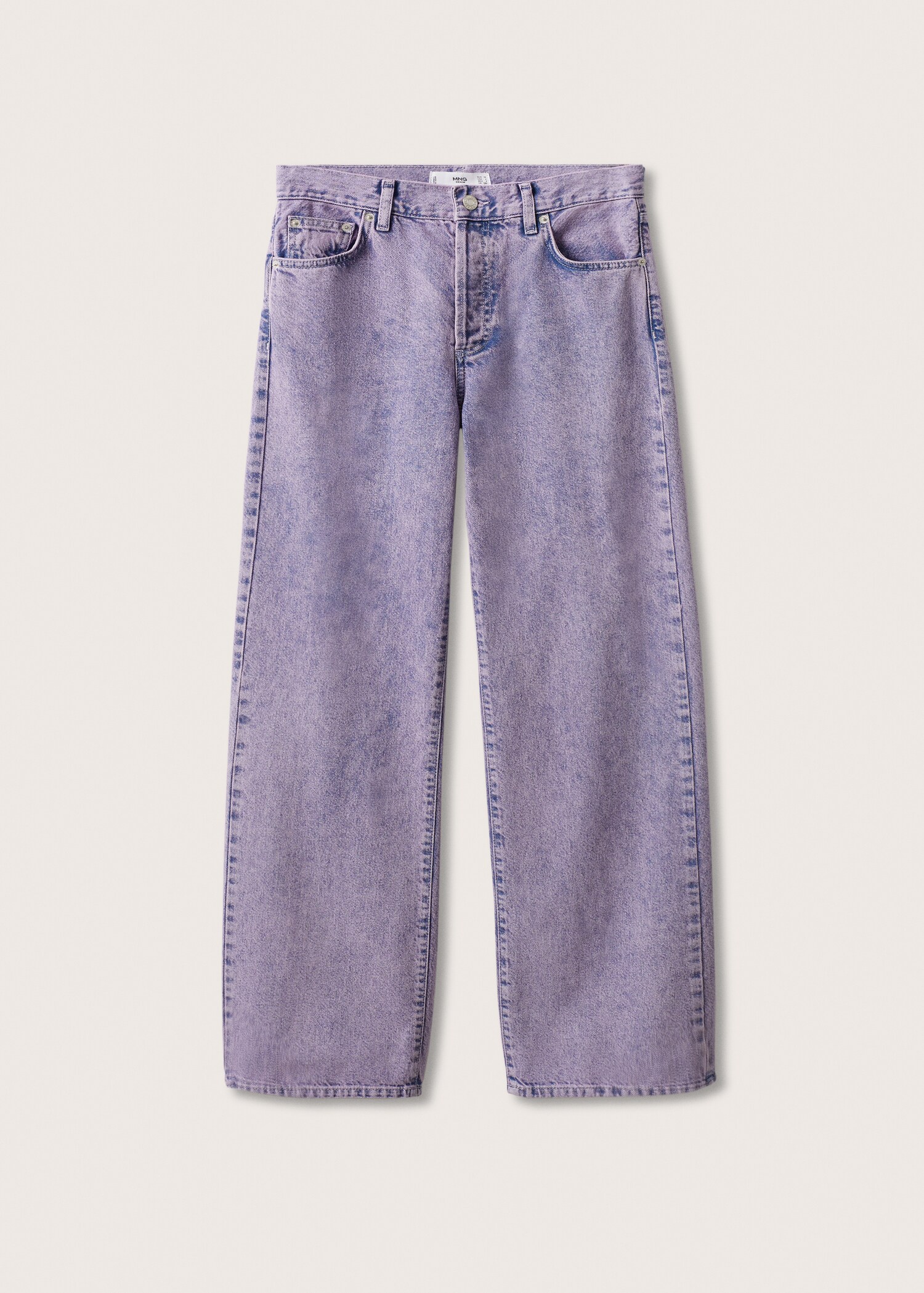 Wideleg-Jeans mit hohem Bund - Artikel ohne Model