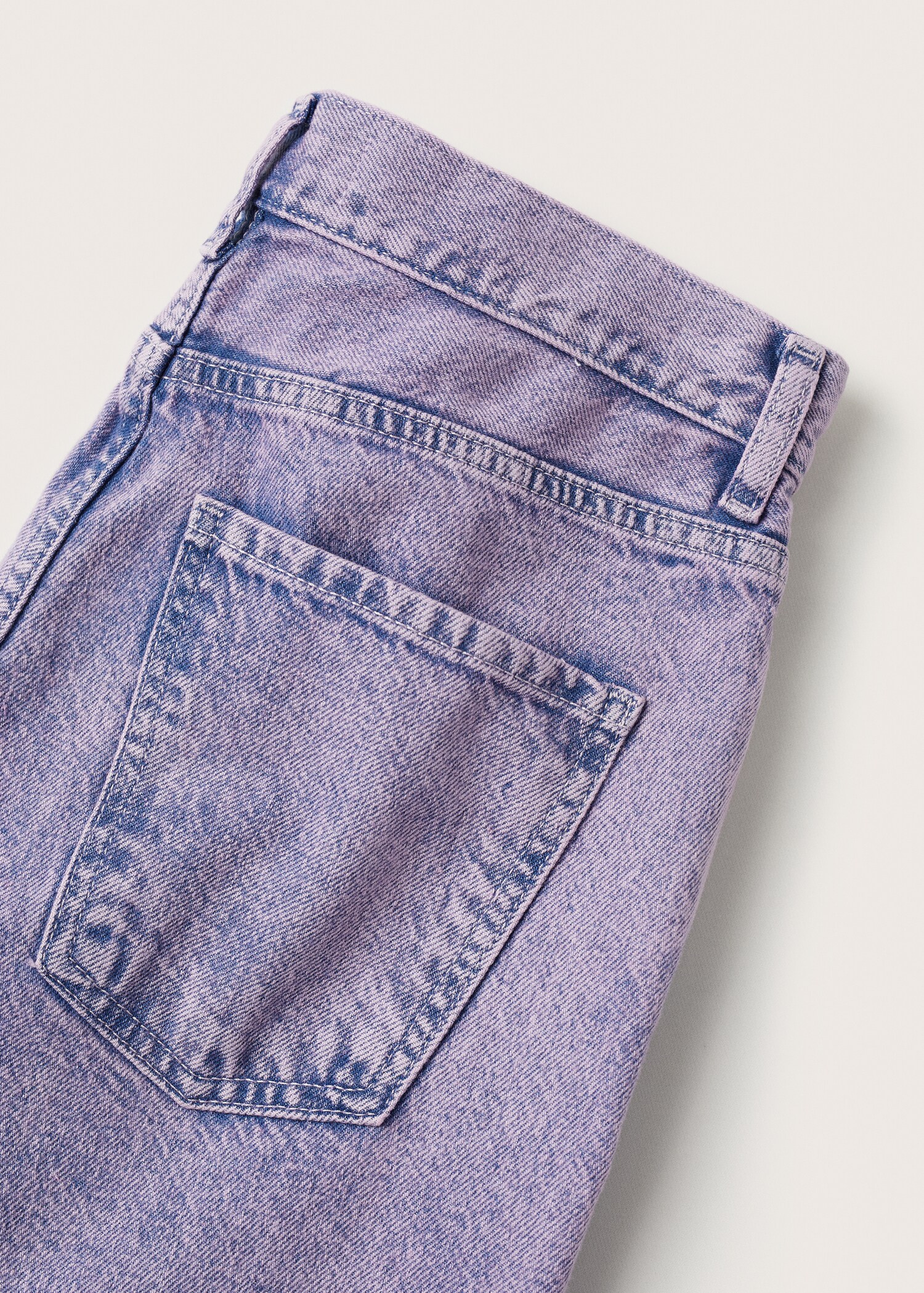 Wideleg-Jeans mit hohem Bund - Detail des Artikels 8