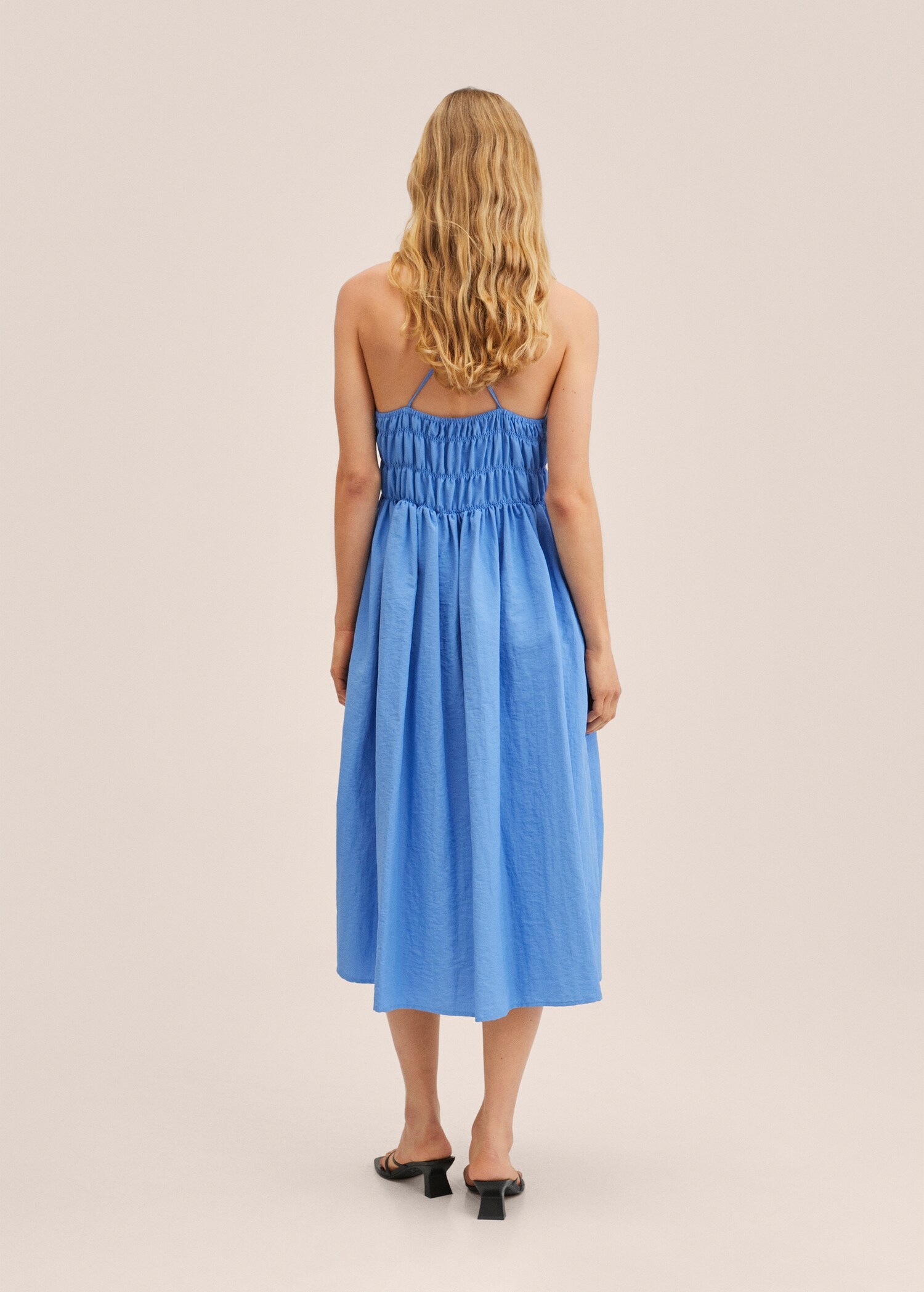 Ruched detail dress - Reverse of the article