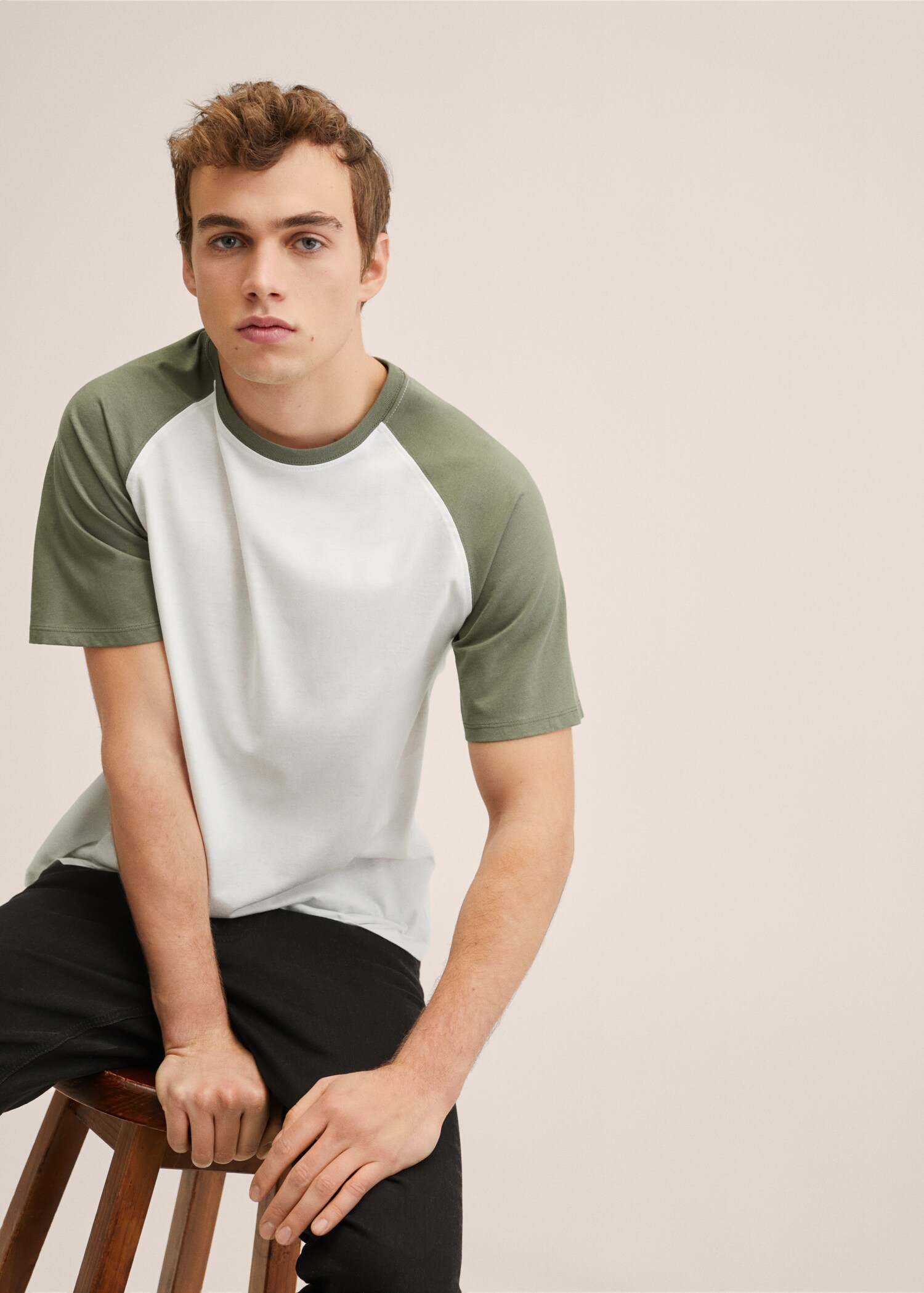 Camiseta estampada algodón - Plano medio