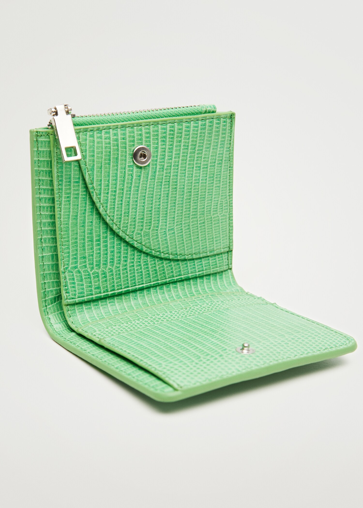 Zip wallet - Medium plane