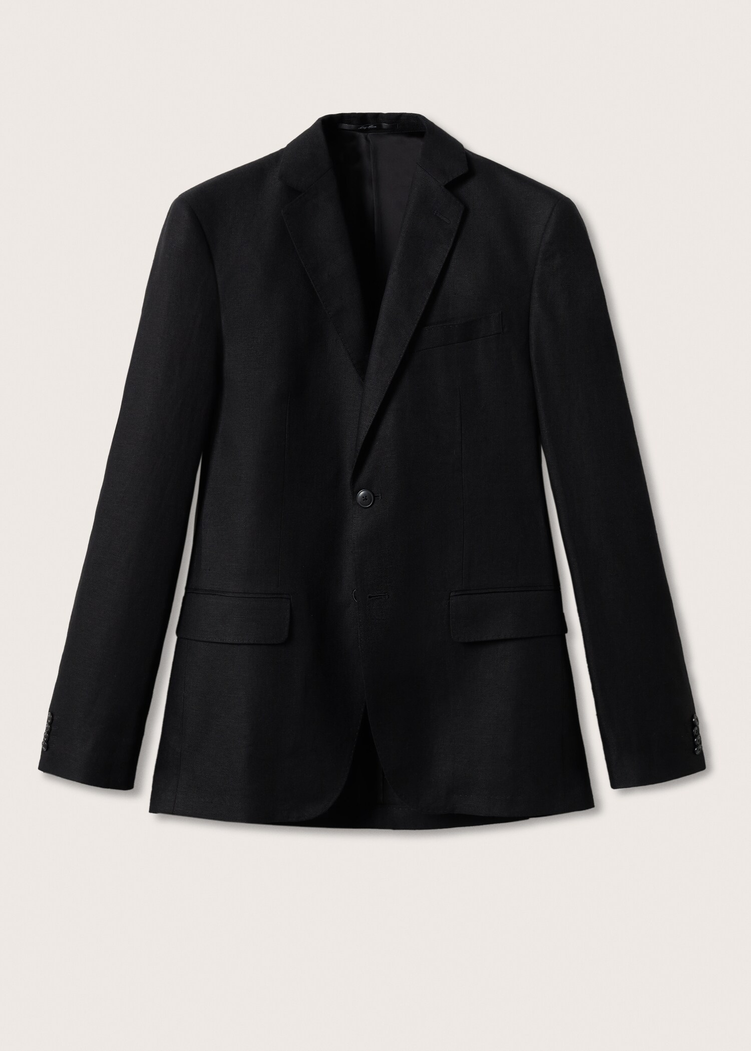 Linnen slim fit colbert - Artikel zonder model