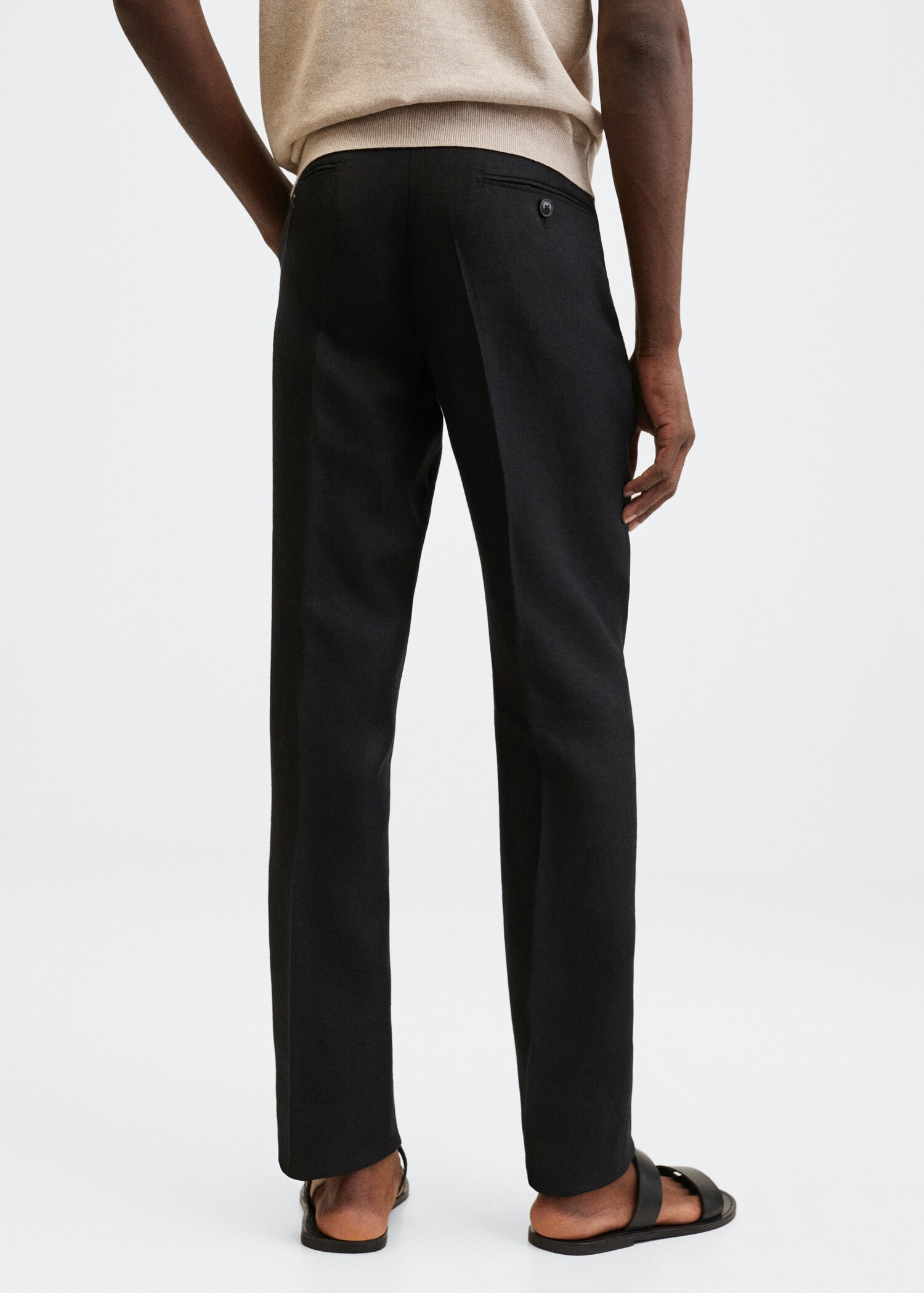 Pantalon de costume lin - Verso de l’article