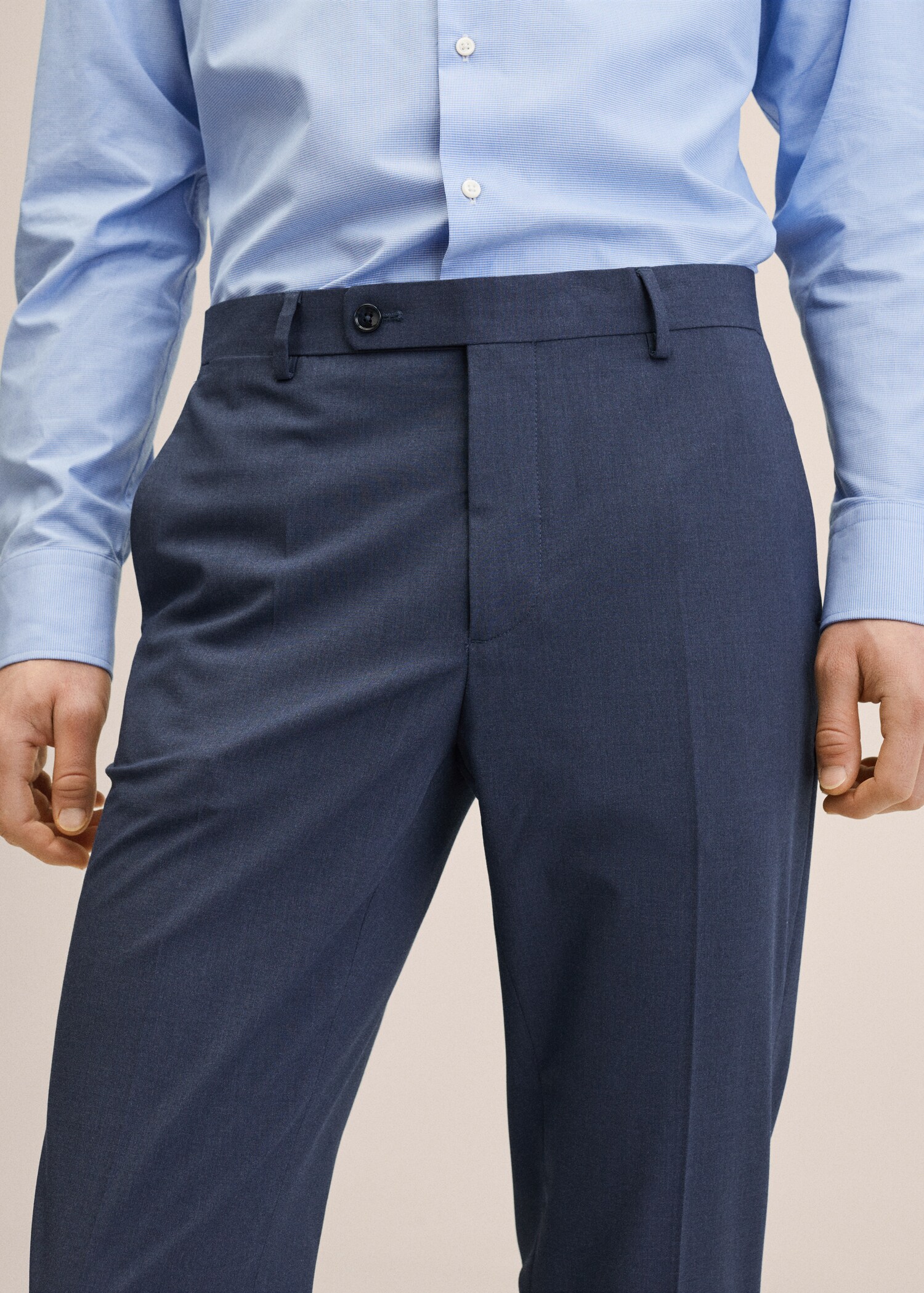 Pantalón traje slim fit - Detalle del artículo 1