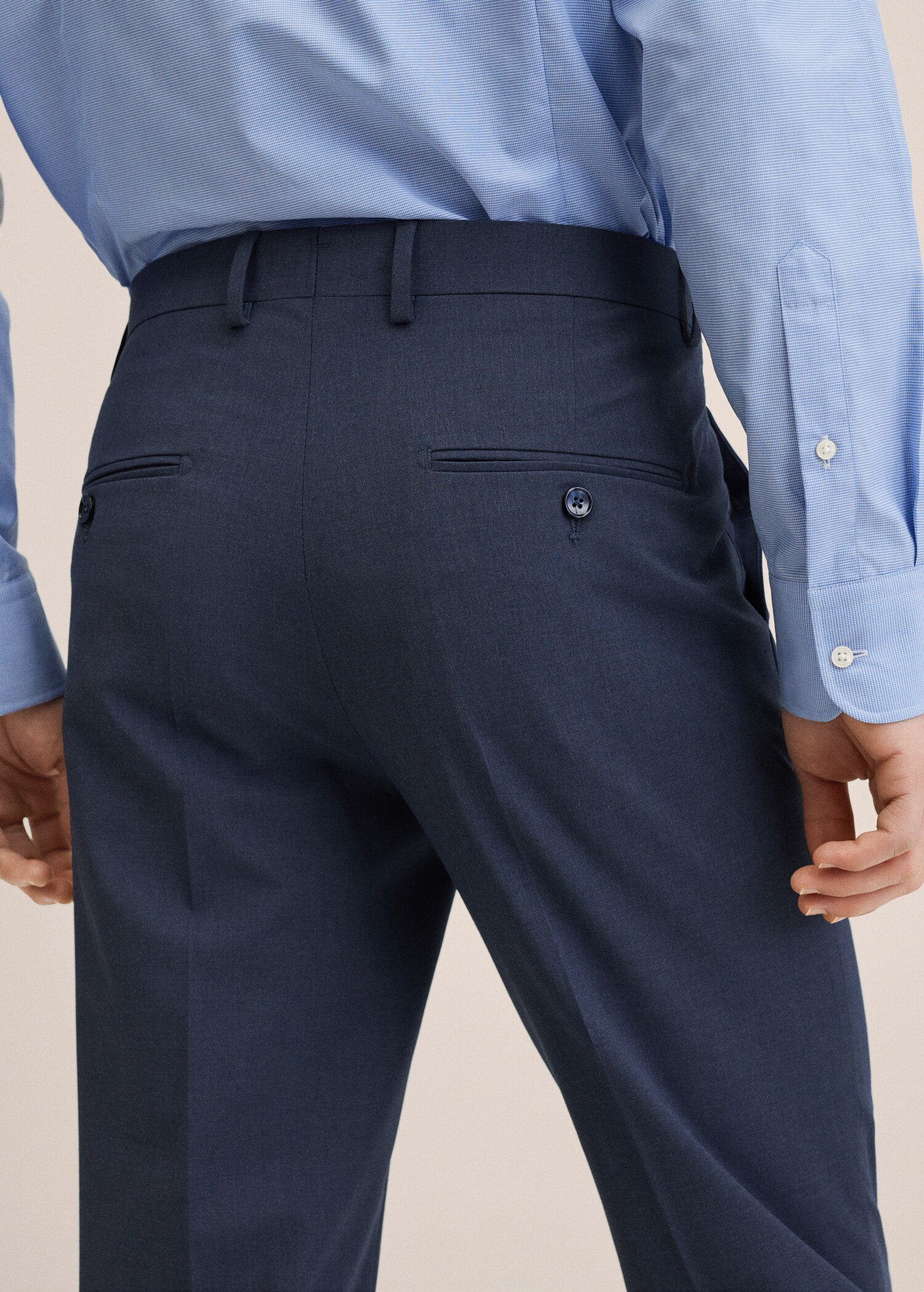 Pantalón traje slim fit - Detalle del artículo 3