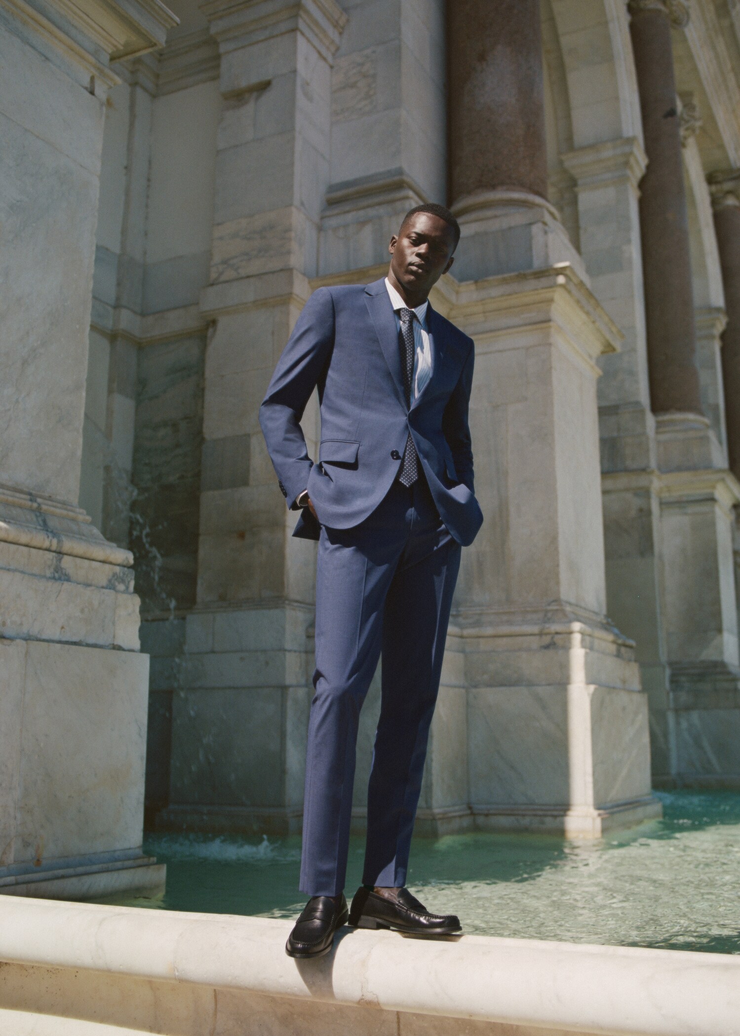Pantalón traje slim fit - Detalle del artículo 5