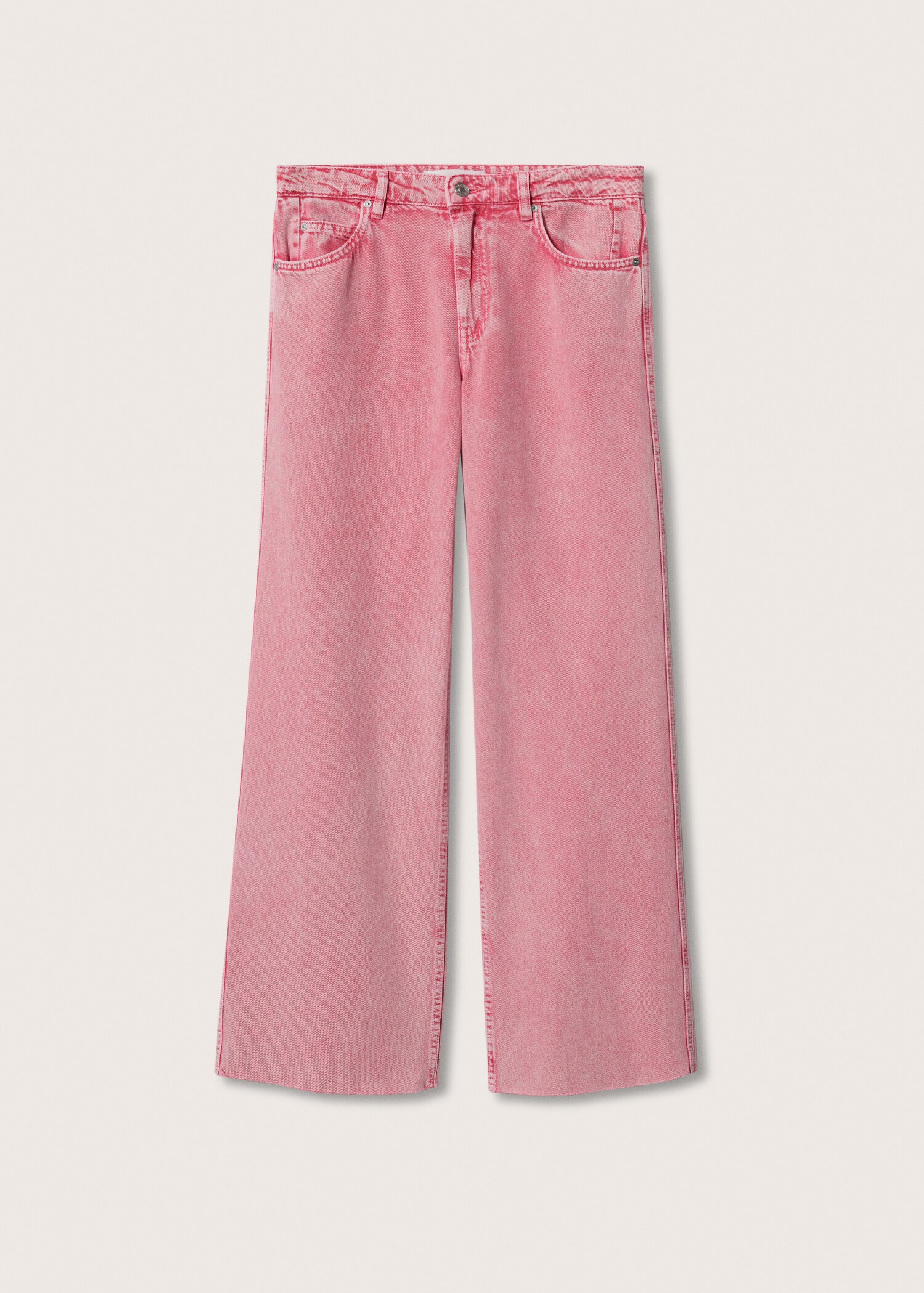 Medium-rise wideleg jeans - Article without model