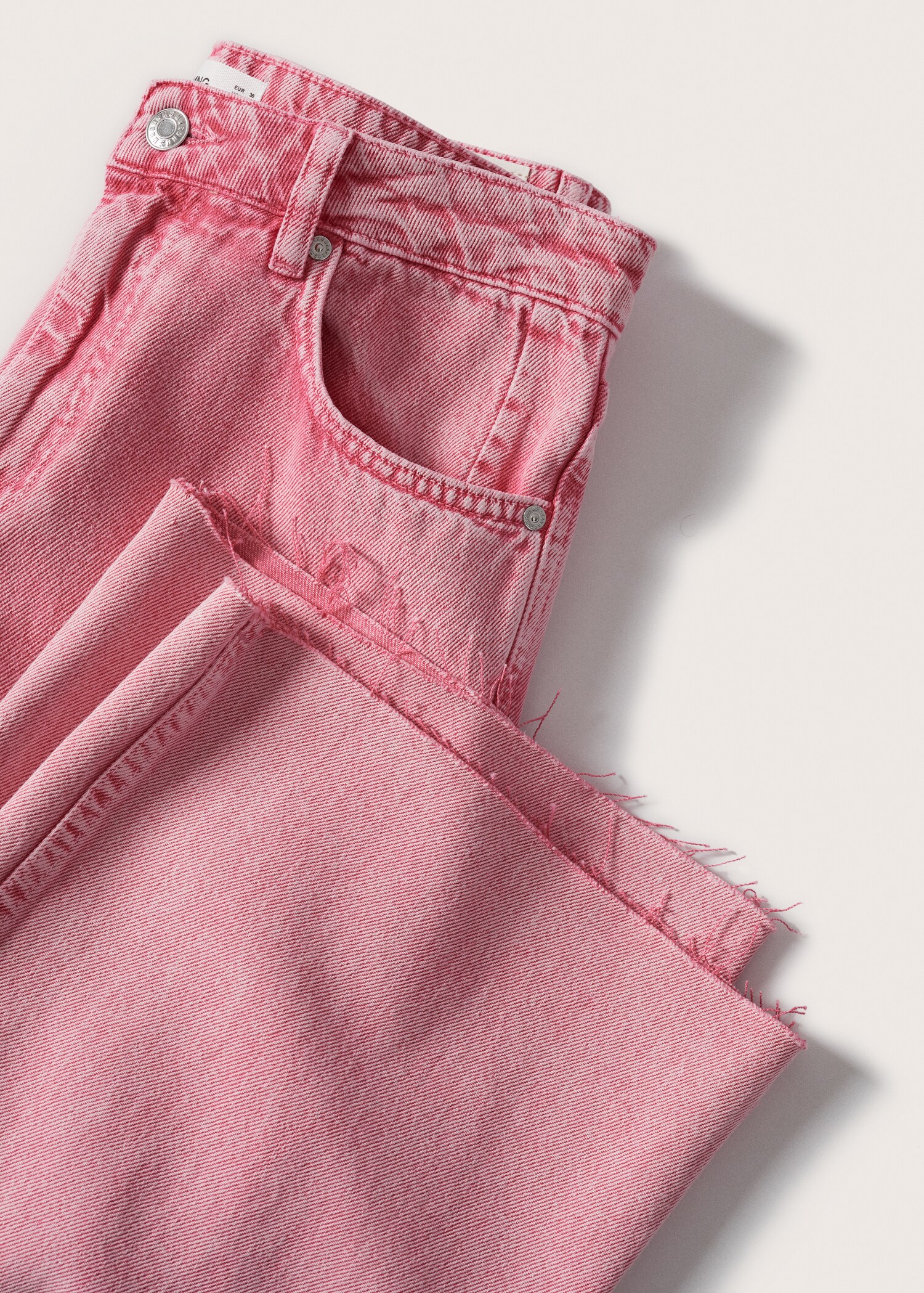 Medium-rise wideleg jeans - Details of the article 8