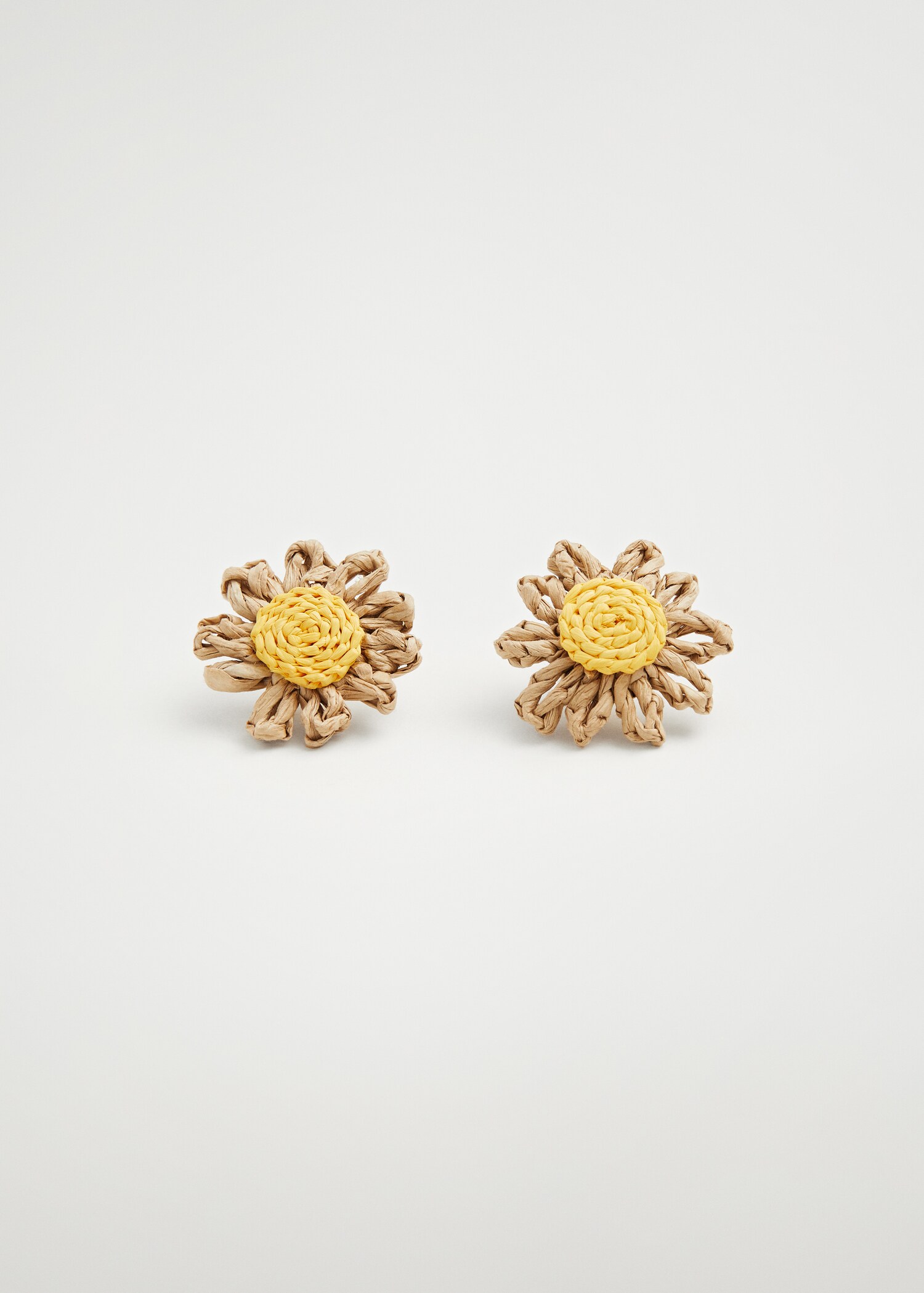 Pendientes rafia - Artículo sin modelo