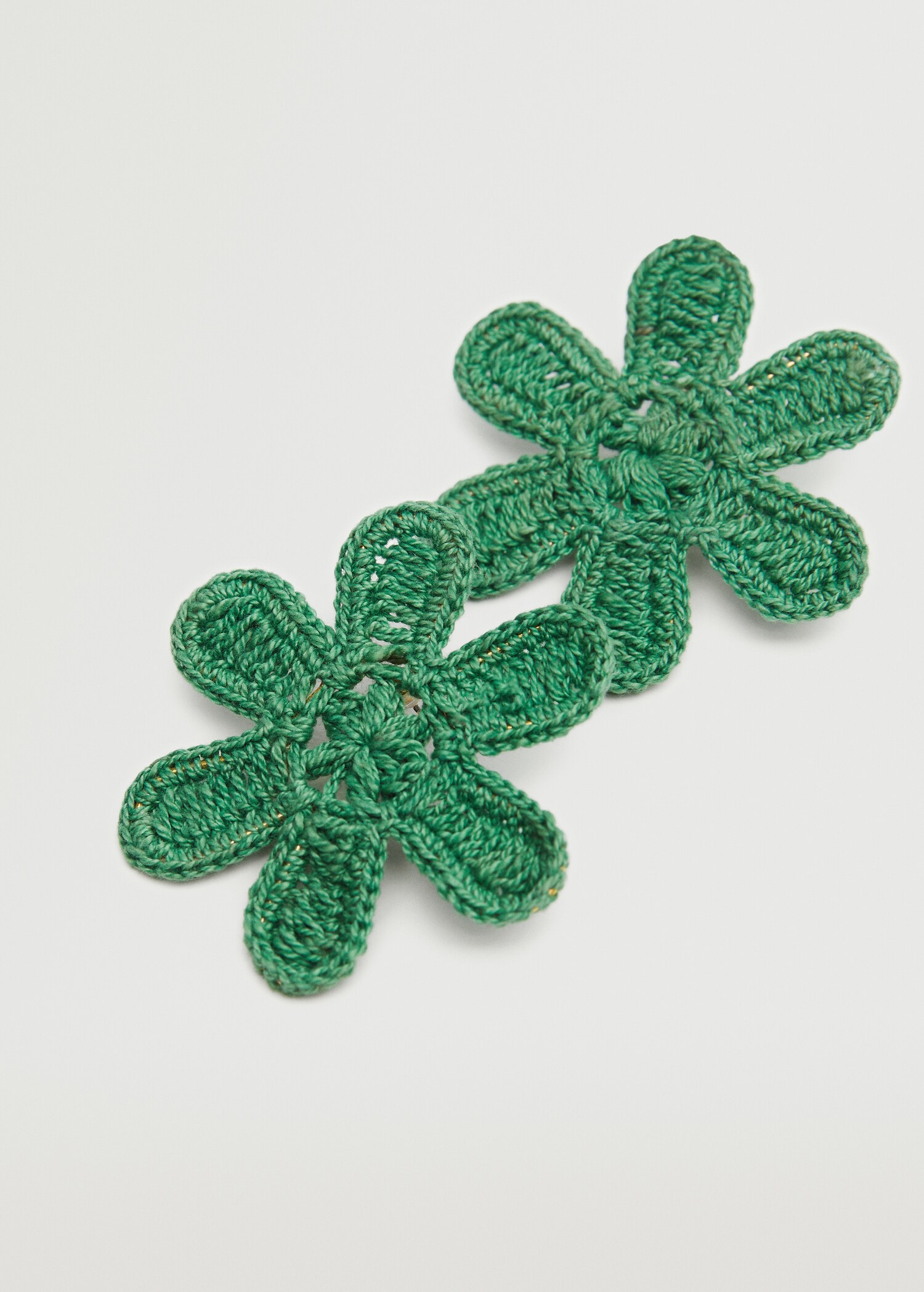 Floral earrings - Medium plane