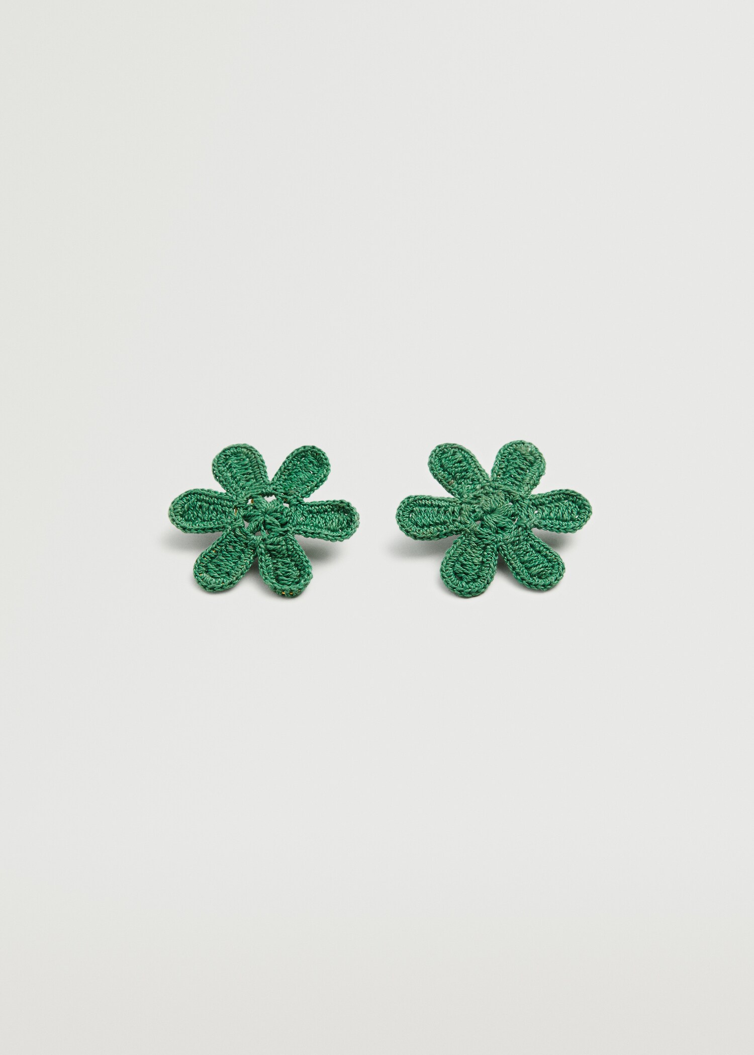 Floral earrings - Article without model