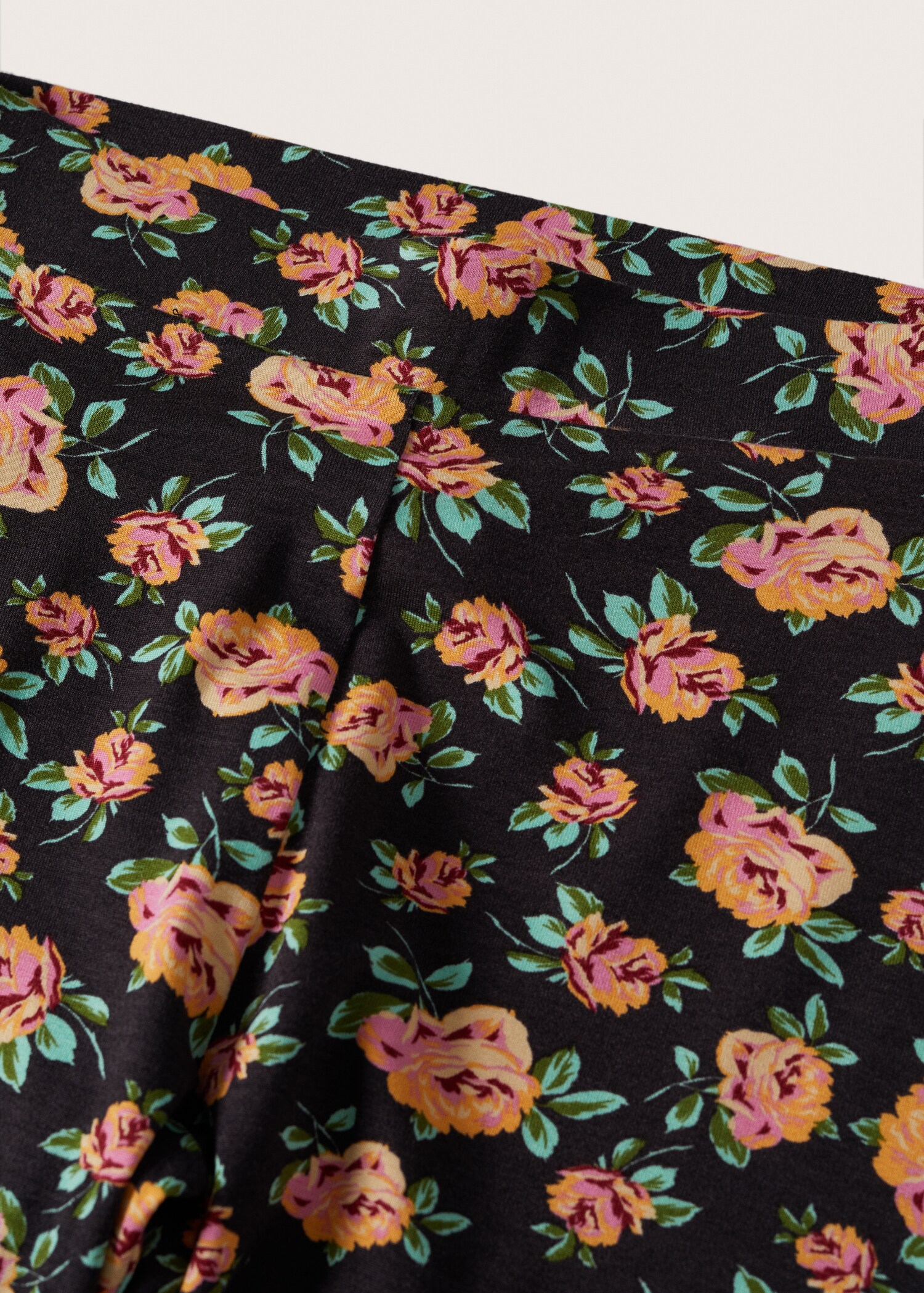 Floral print leggings - Details of the article 8