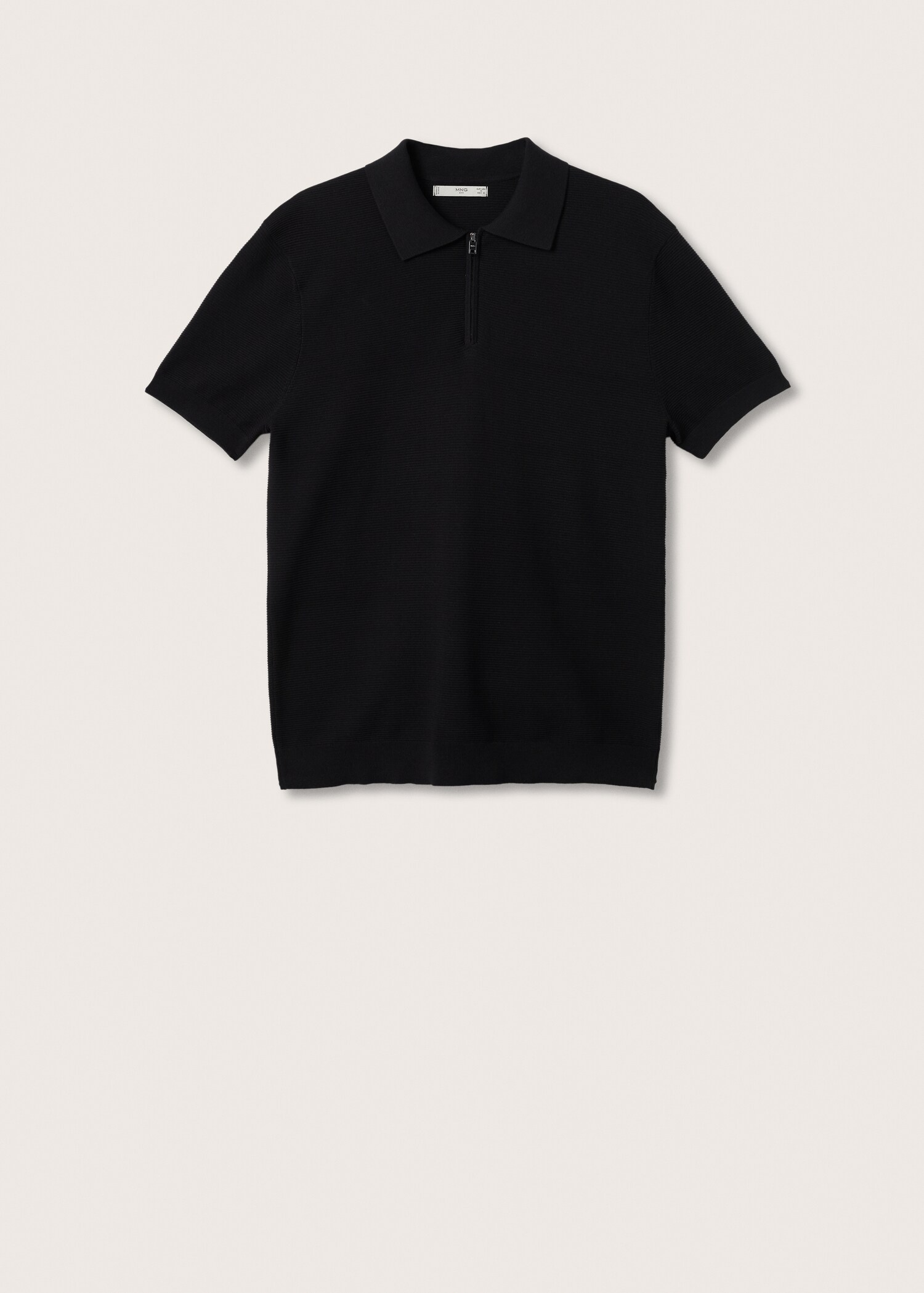 Polo maglia zip - Articolo senza modello