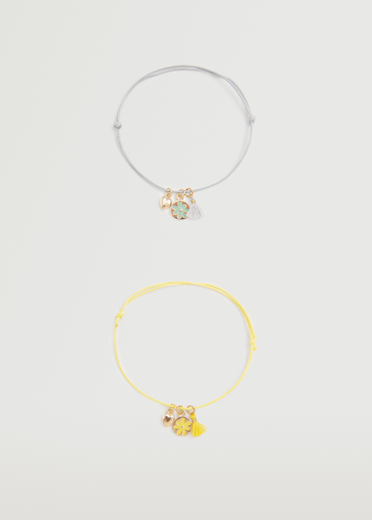 Pack 2 pulseras corazones - Artículo sin modelo