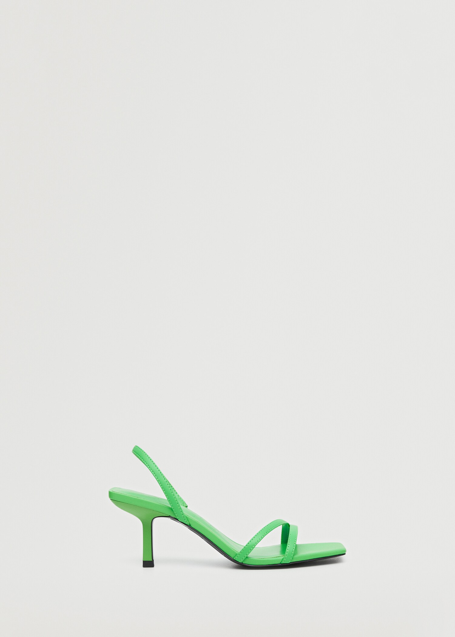 Heel leather sandals - Article without model