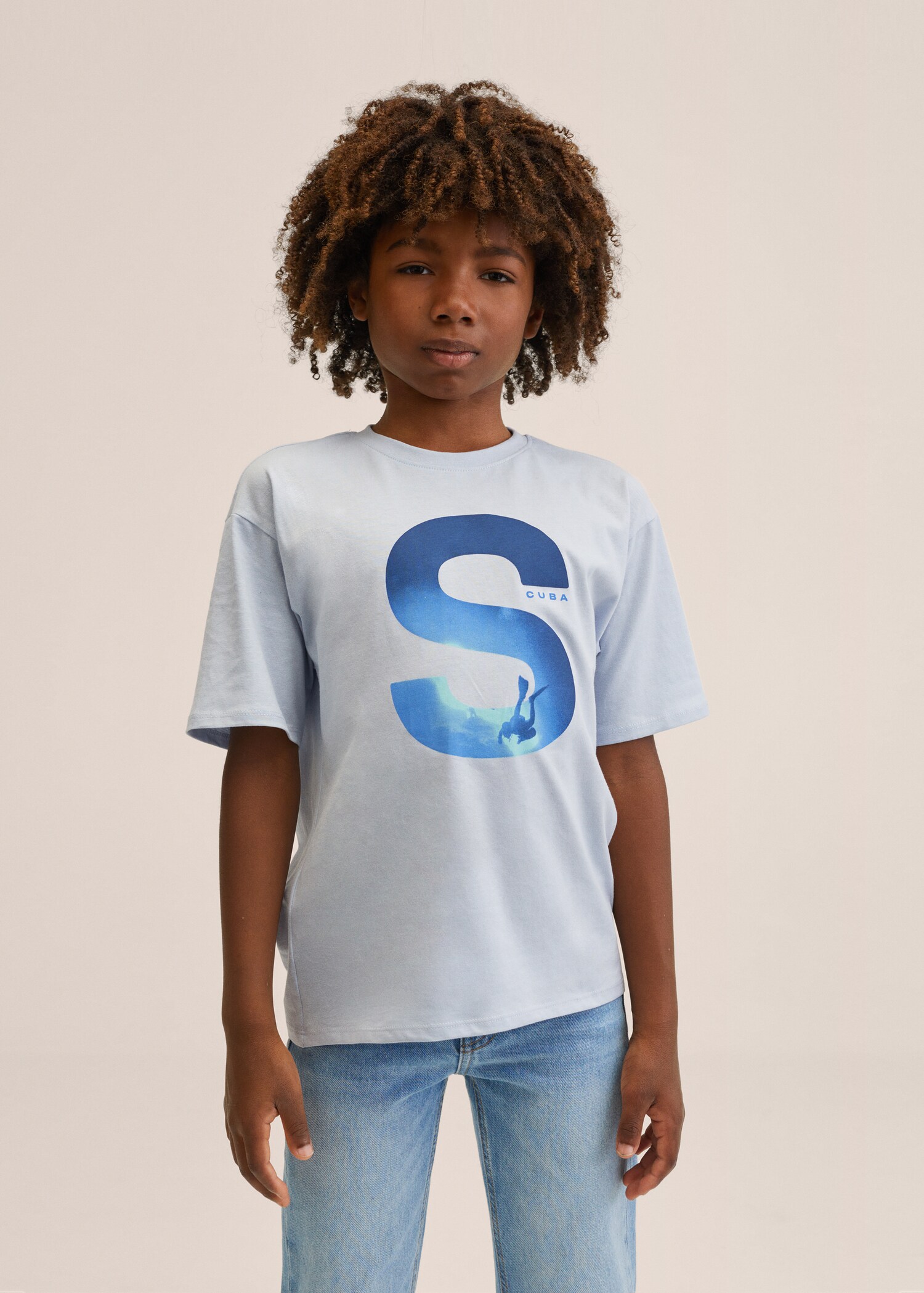 Camiseta algodón estampada - Detalle del artículo 1