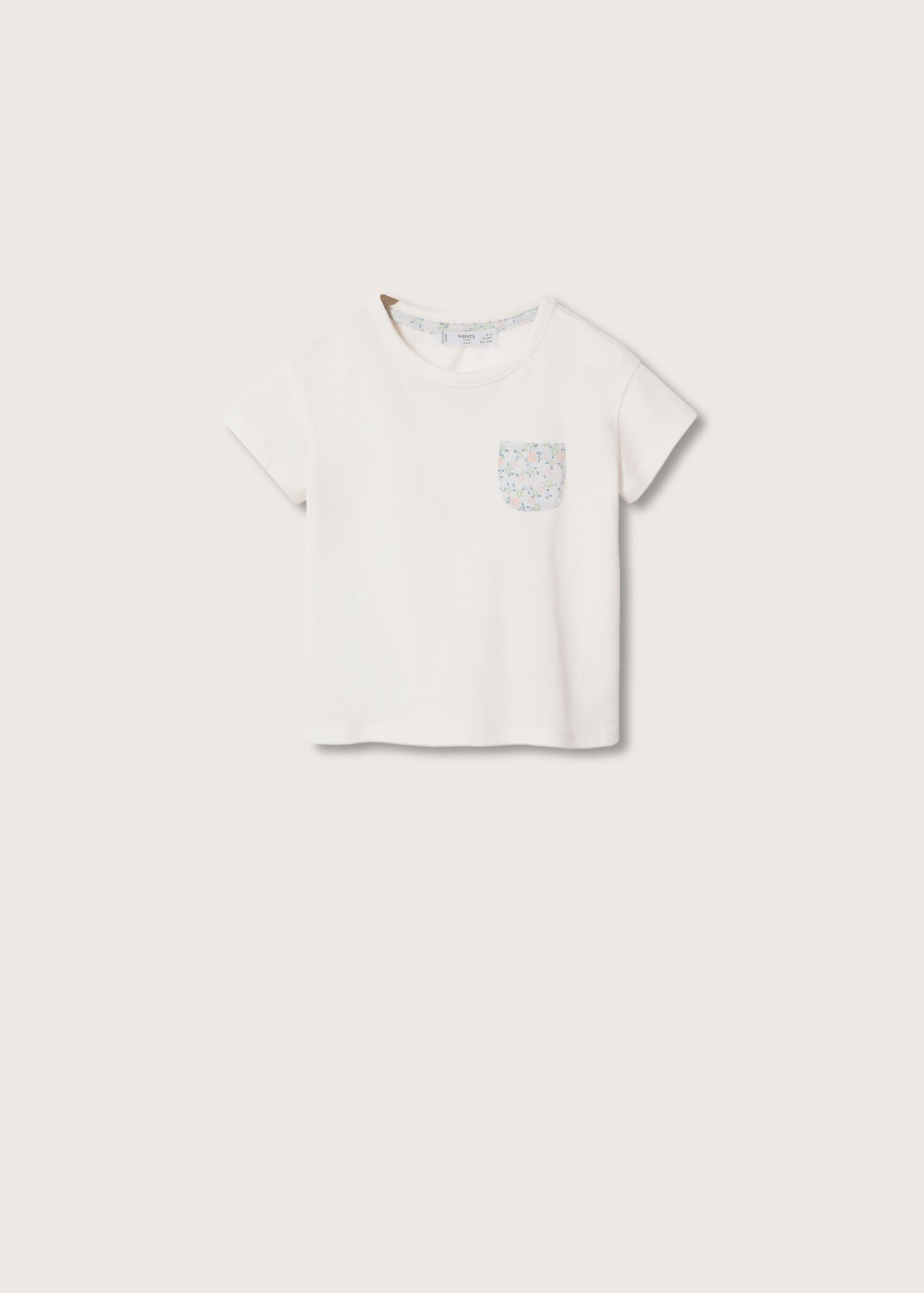 T-shirt coton poche - Article sans modèle