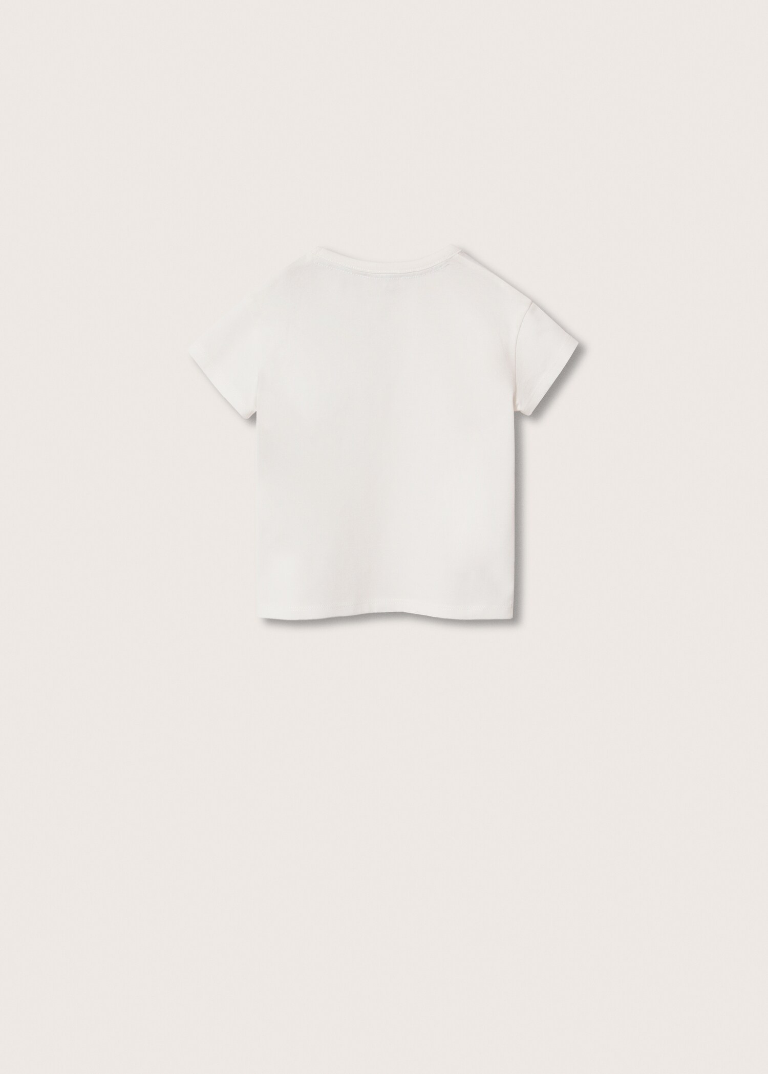 T-shirt coton poche - Verso de l’article