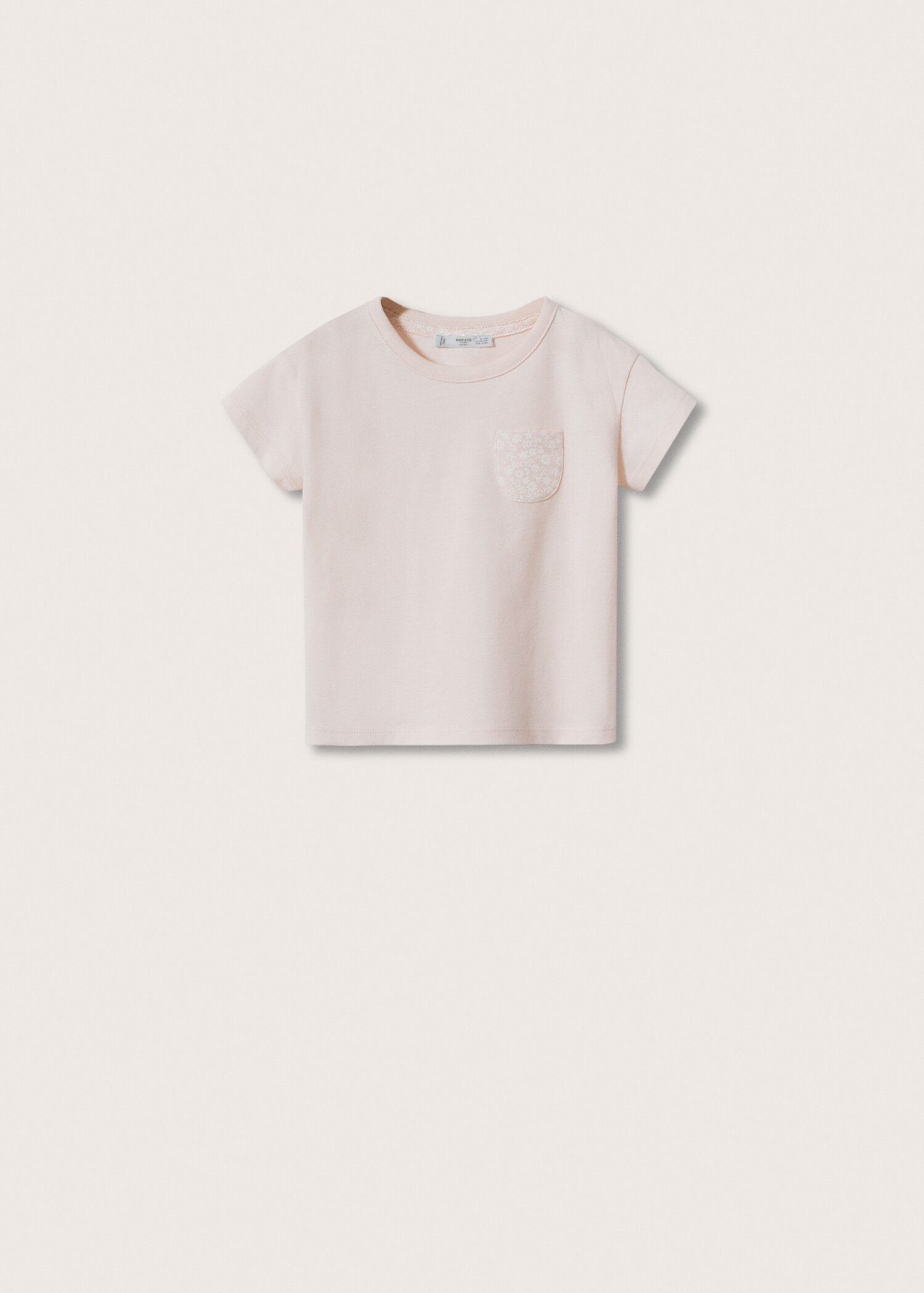 T-shirt coton poche - Article sans modèle