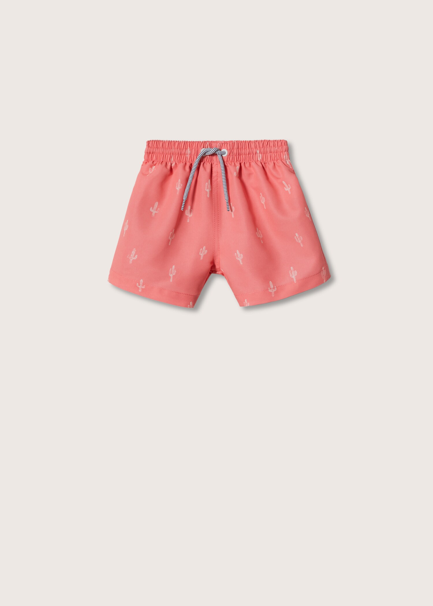 Cactus-print swimming trunks - Article without model