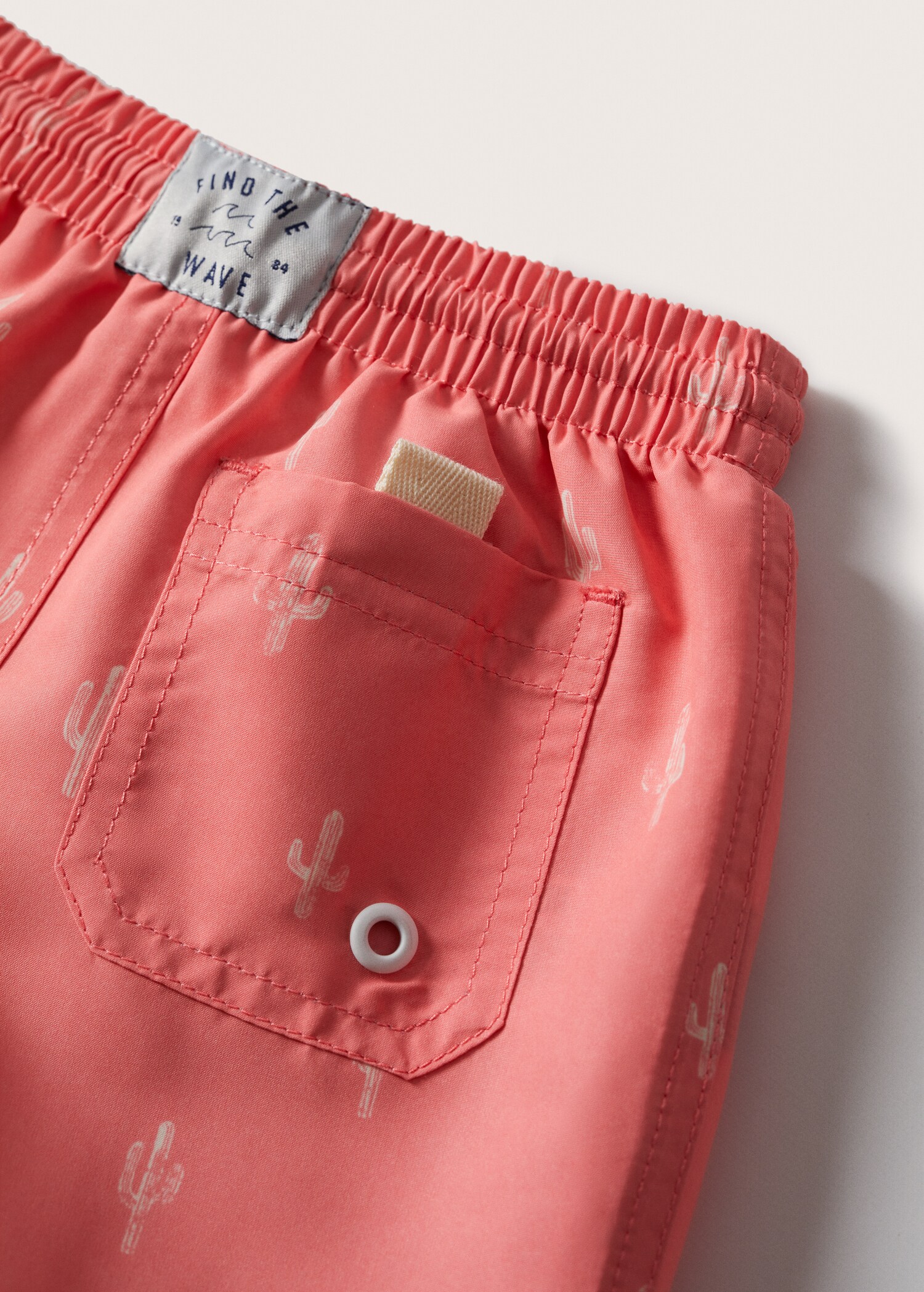 Cactus-print swimming trunks - Details of the article 7