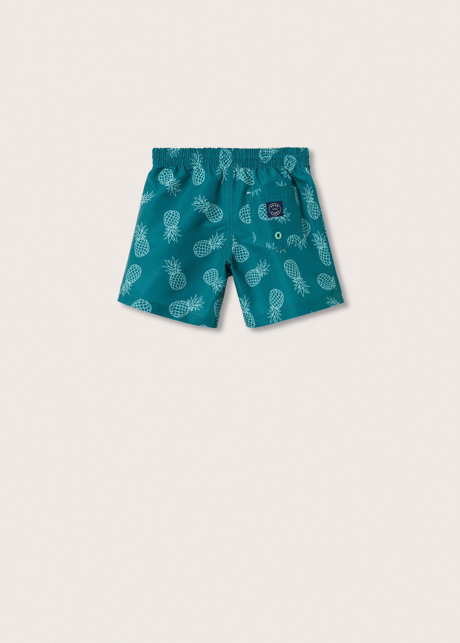 Pineapple print swimsuit - Reverse of the article
