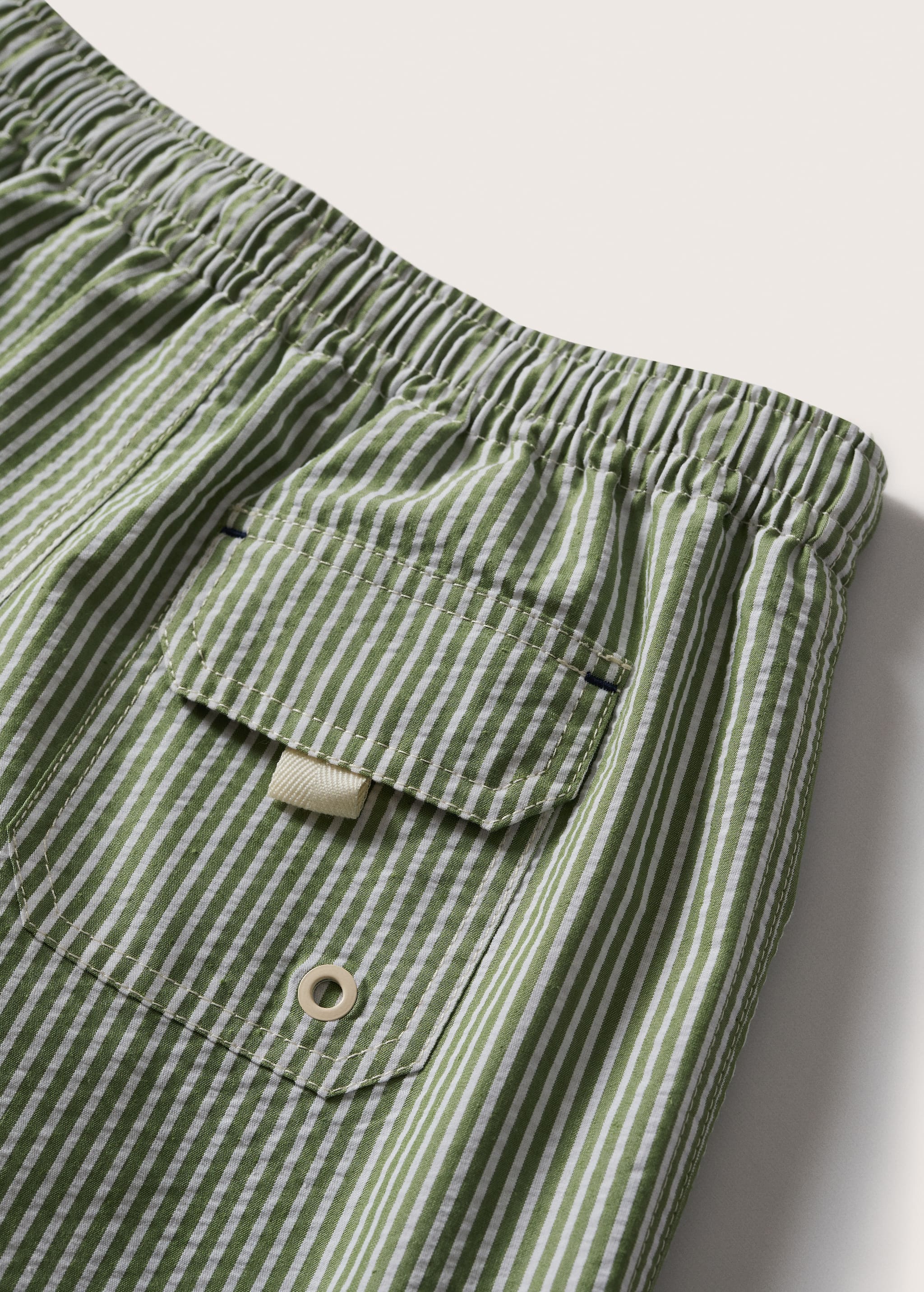Striped swimming trunks - Details of the article 8