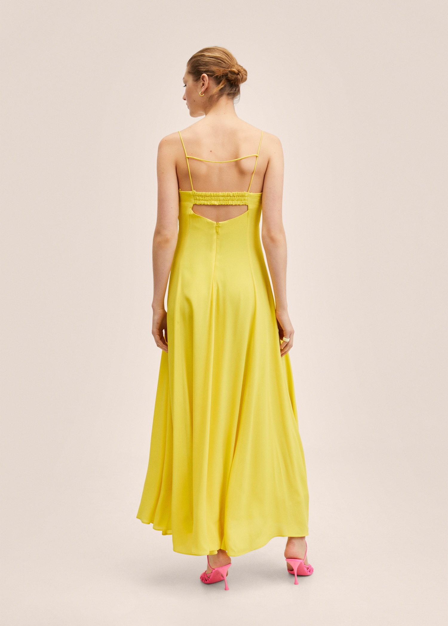 Vestido fluido abertura - Reverso del artículo