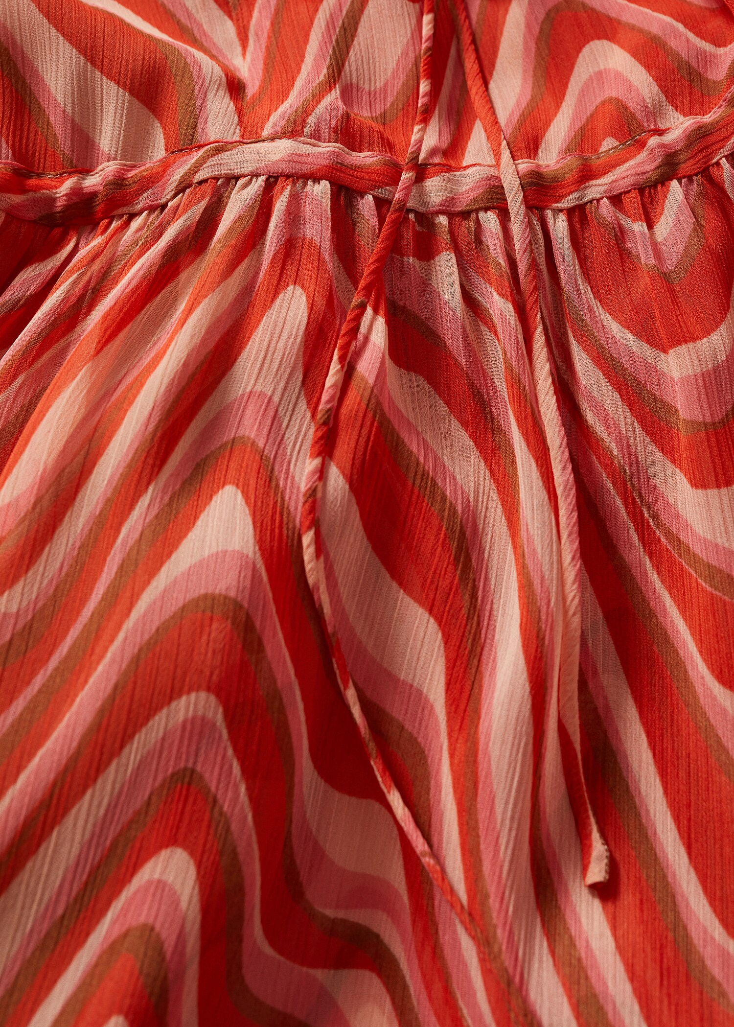 Vestido estampado volantes - Detalle del artículo 8