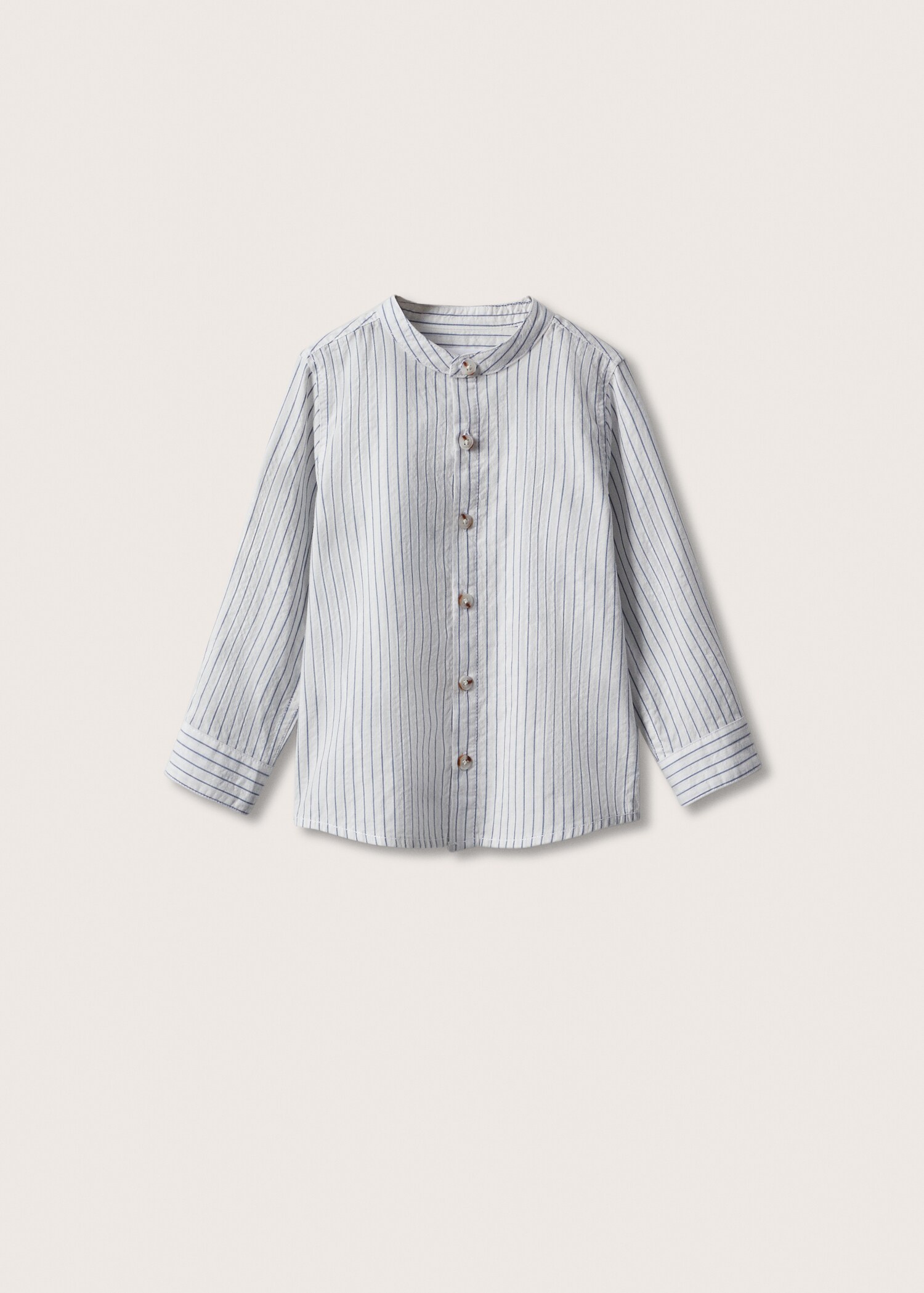 Striped cotton shirt - Article without model