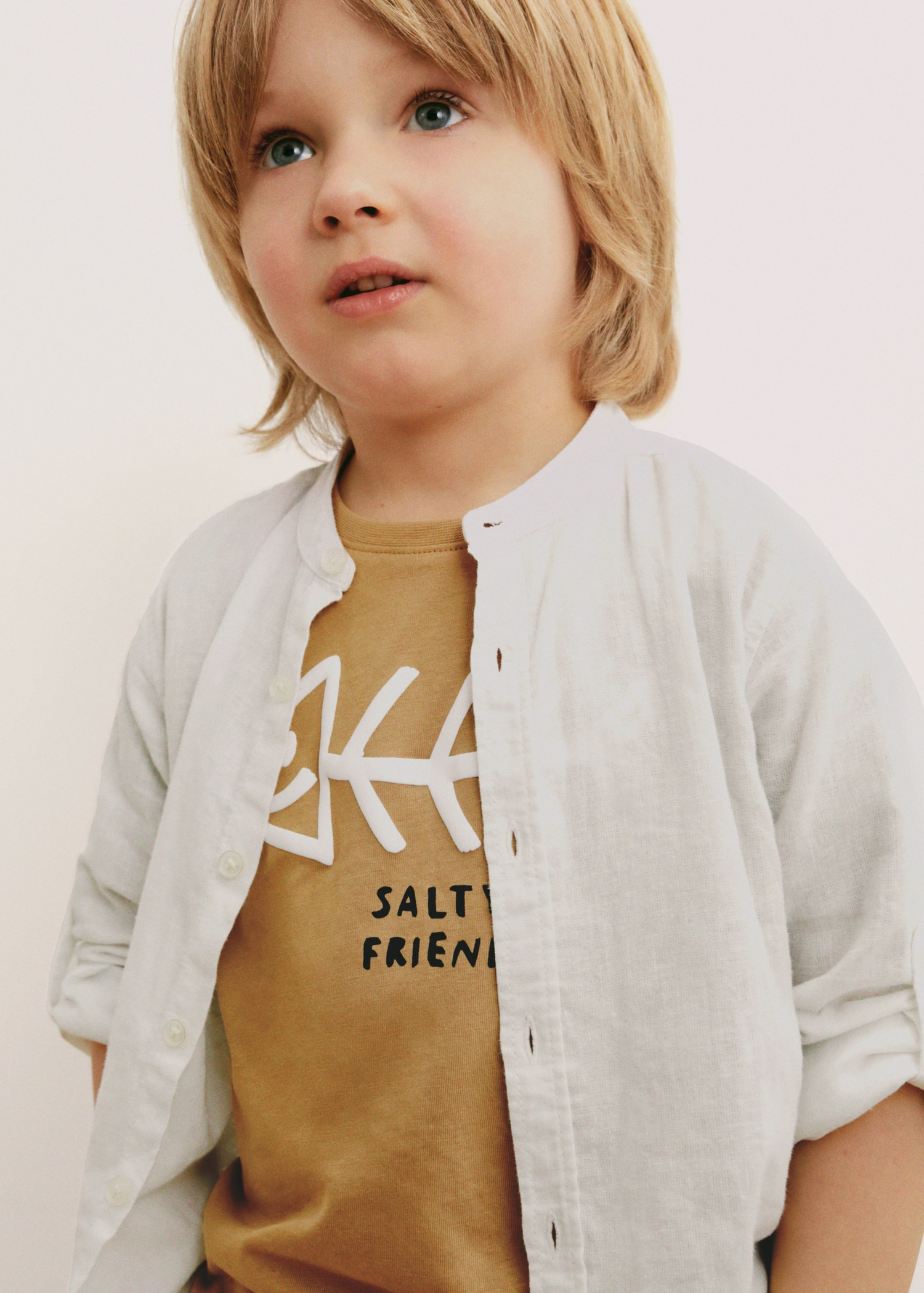 Camisa cotó lli coll mao - Detall de l'article 5