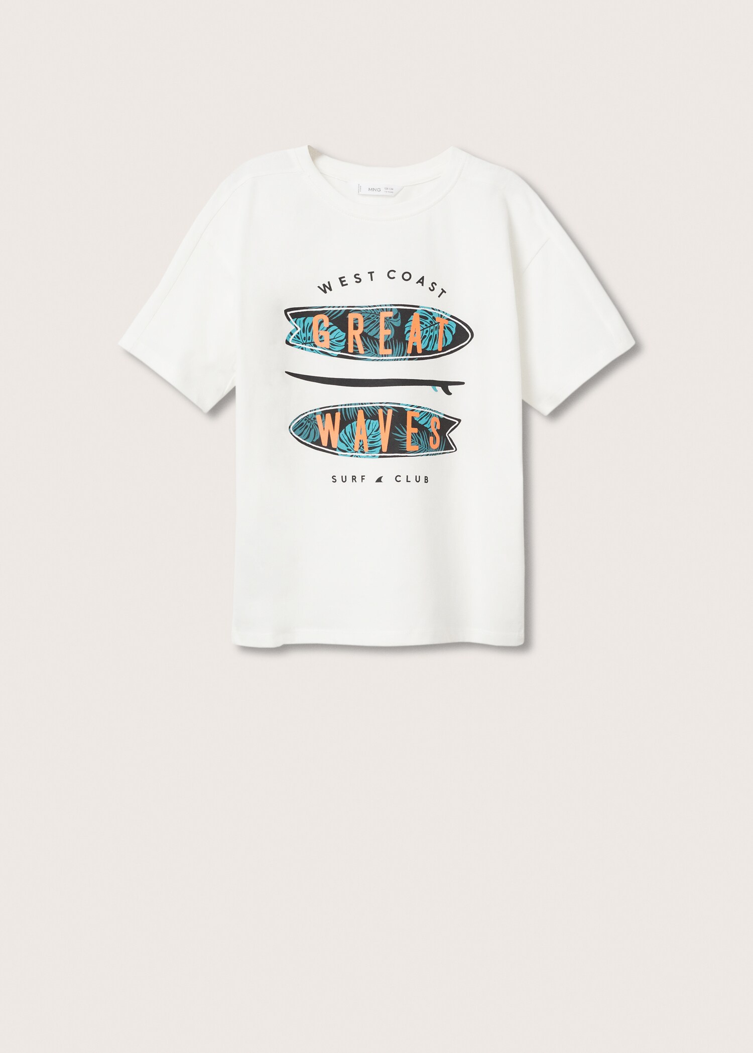 Bedrucktes Baumwoll-T-Shirt - Artikel ohne Model