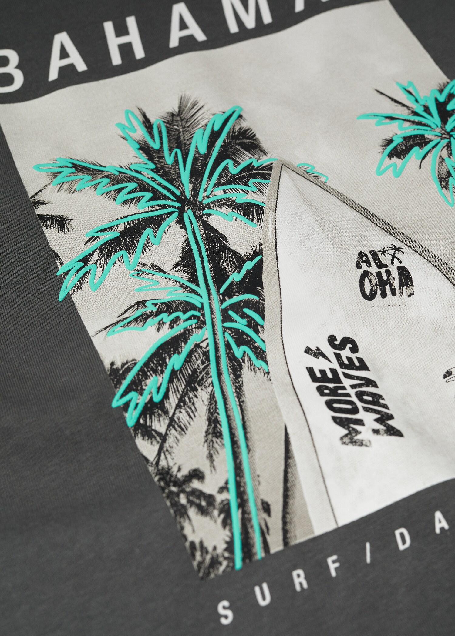 Bedrucktes Baumwoll-T-Shirt - Detail des Artikels 8