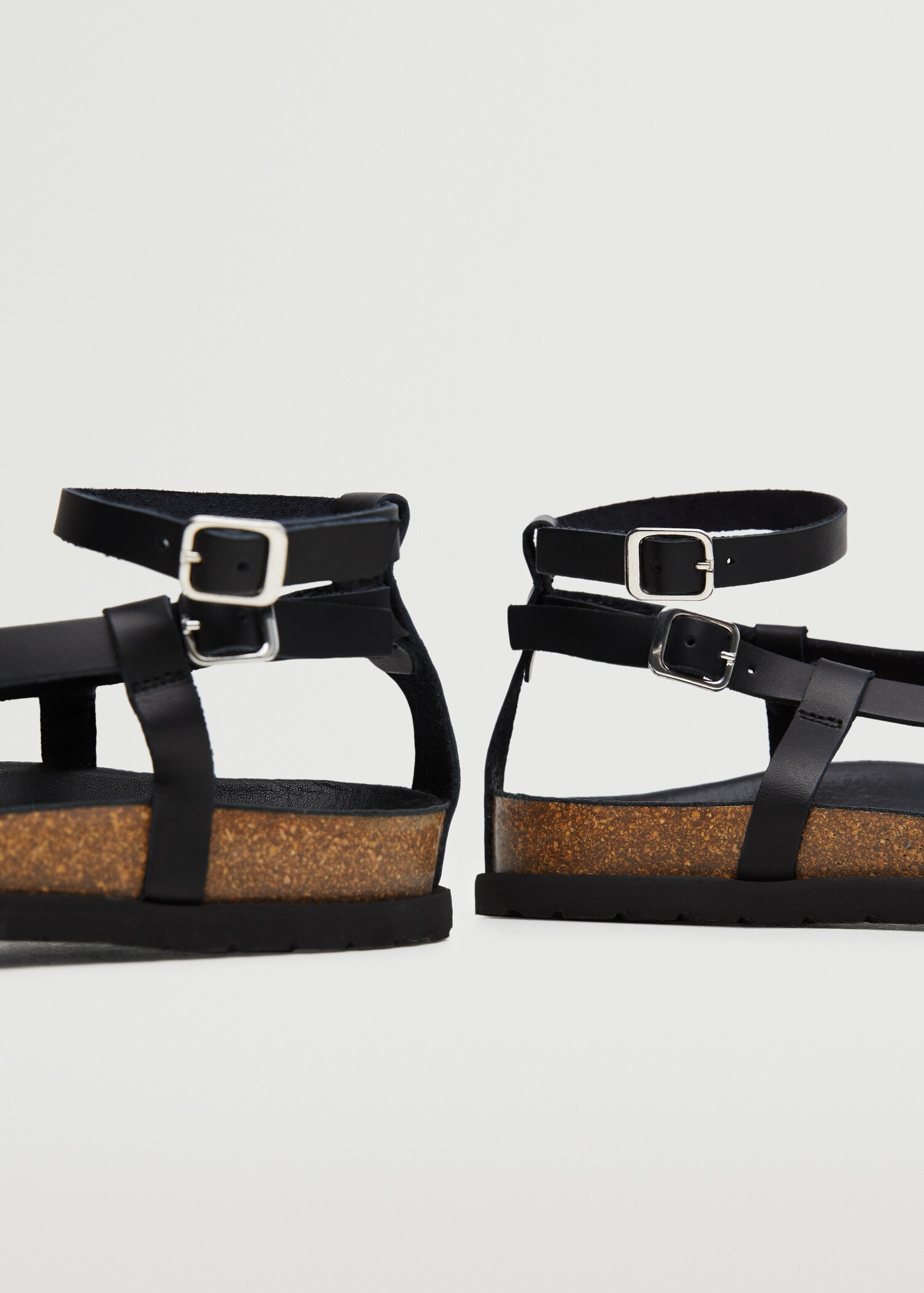 Leather straps sandals - Details of the article 2