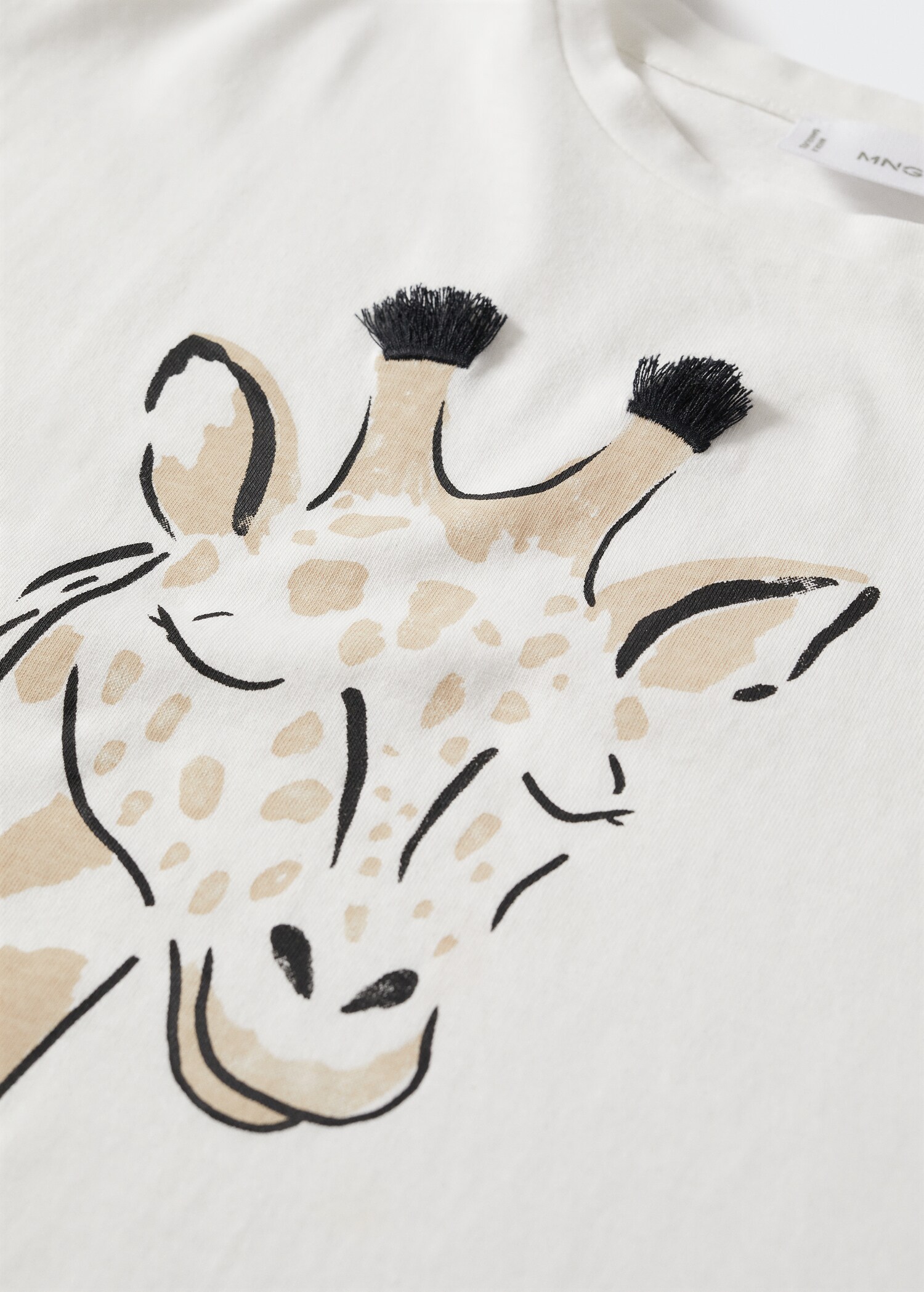 Pijama cotó estampat girafa - Detall de l'article 9