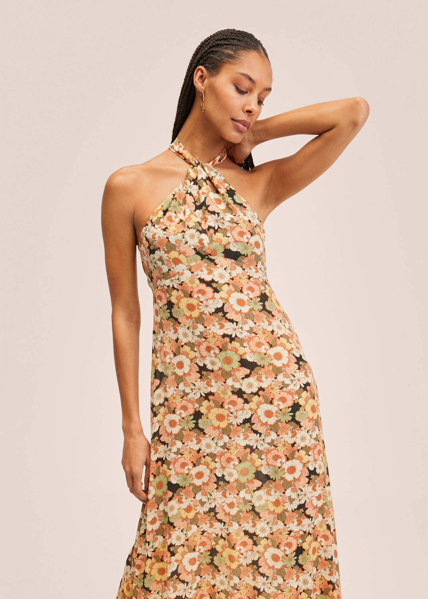 Floral print dress - Medium plane