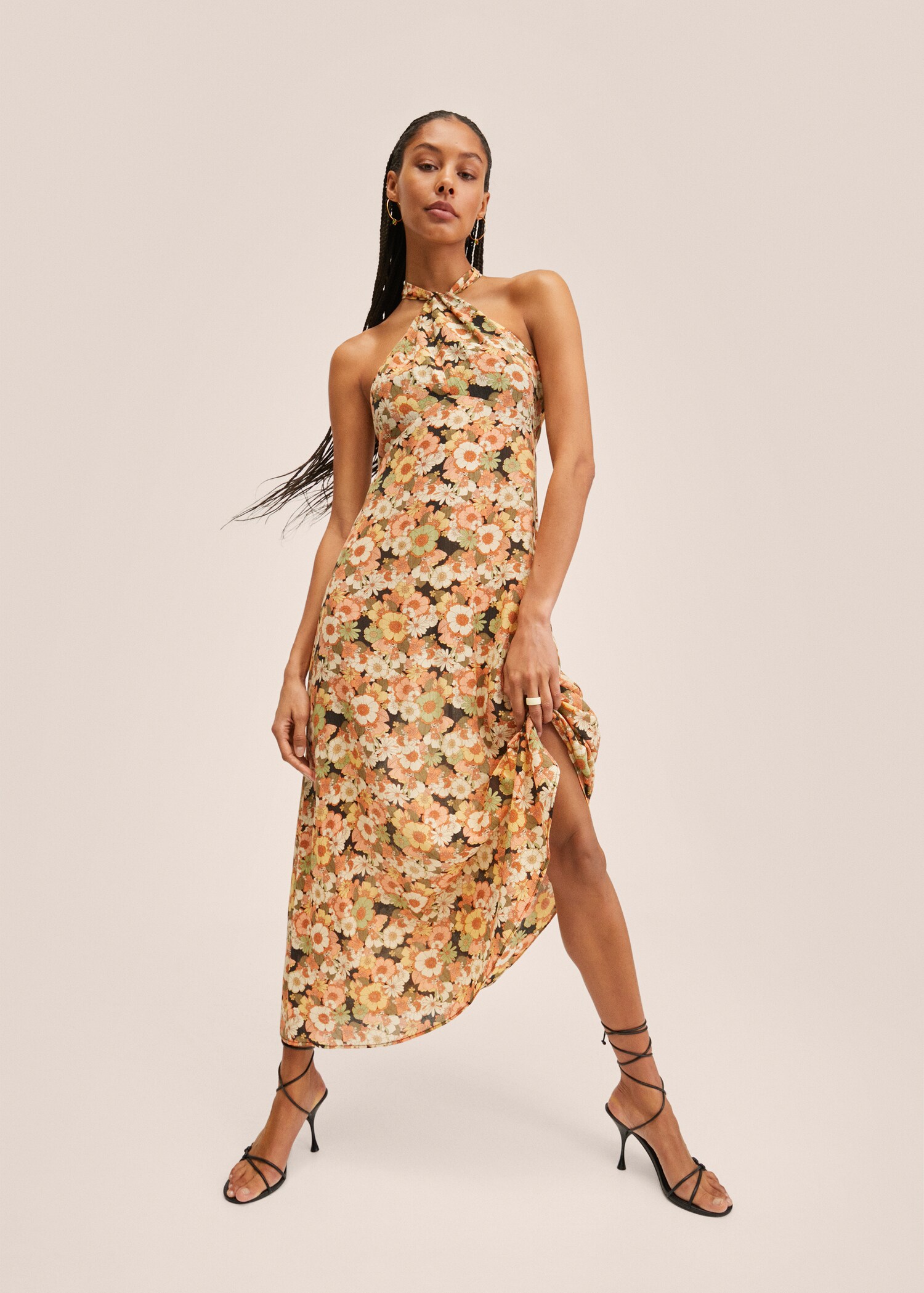 Floral print dress - Details of the article 2
