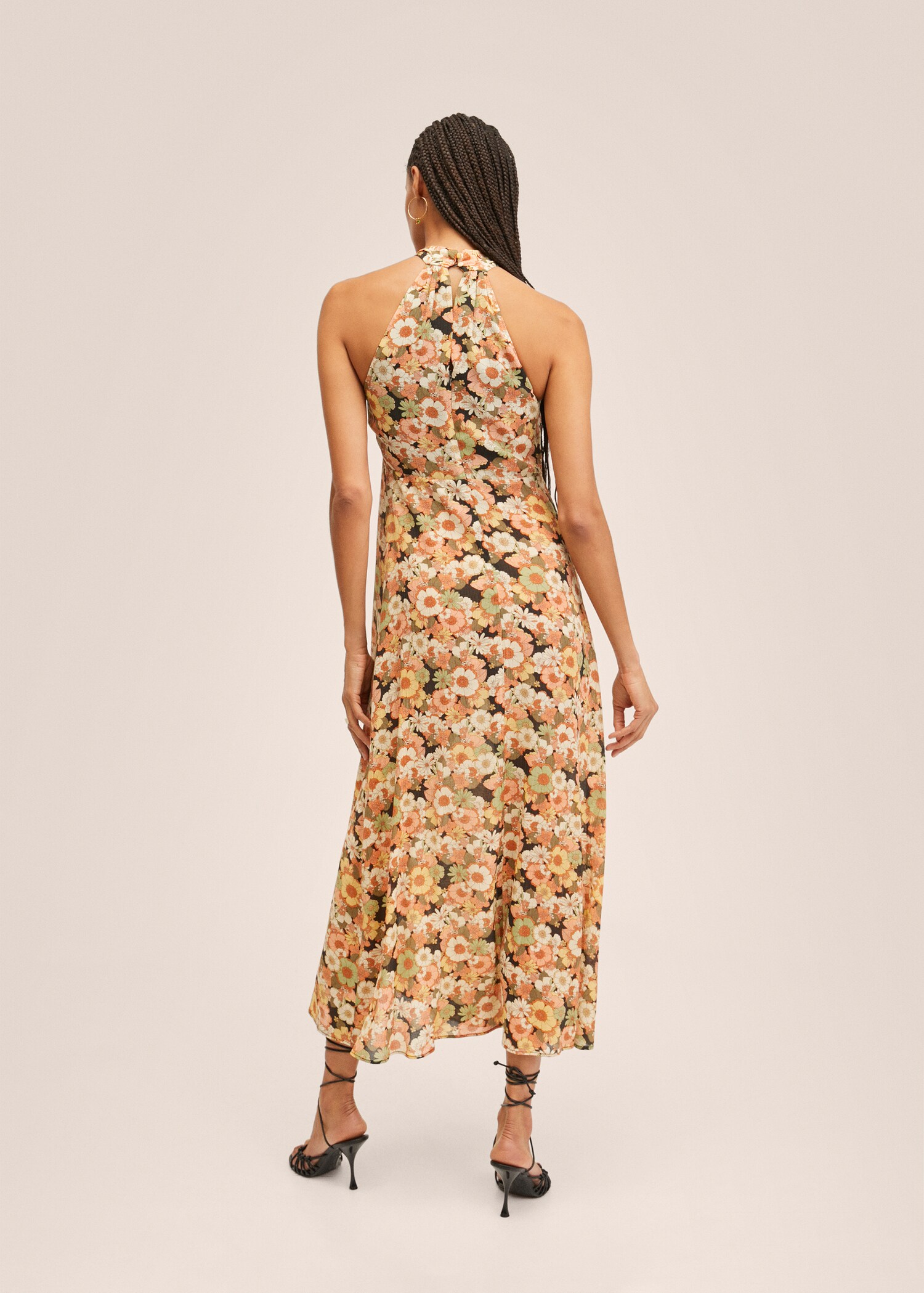 Floral print dress - Reverse of the article