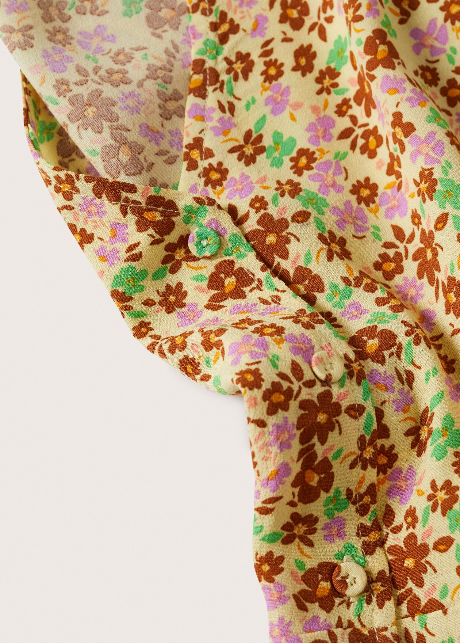 Blouse imprimée manches bouffantes - Détail de l'article 8