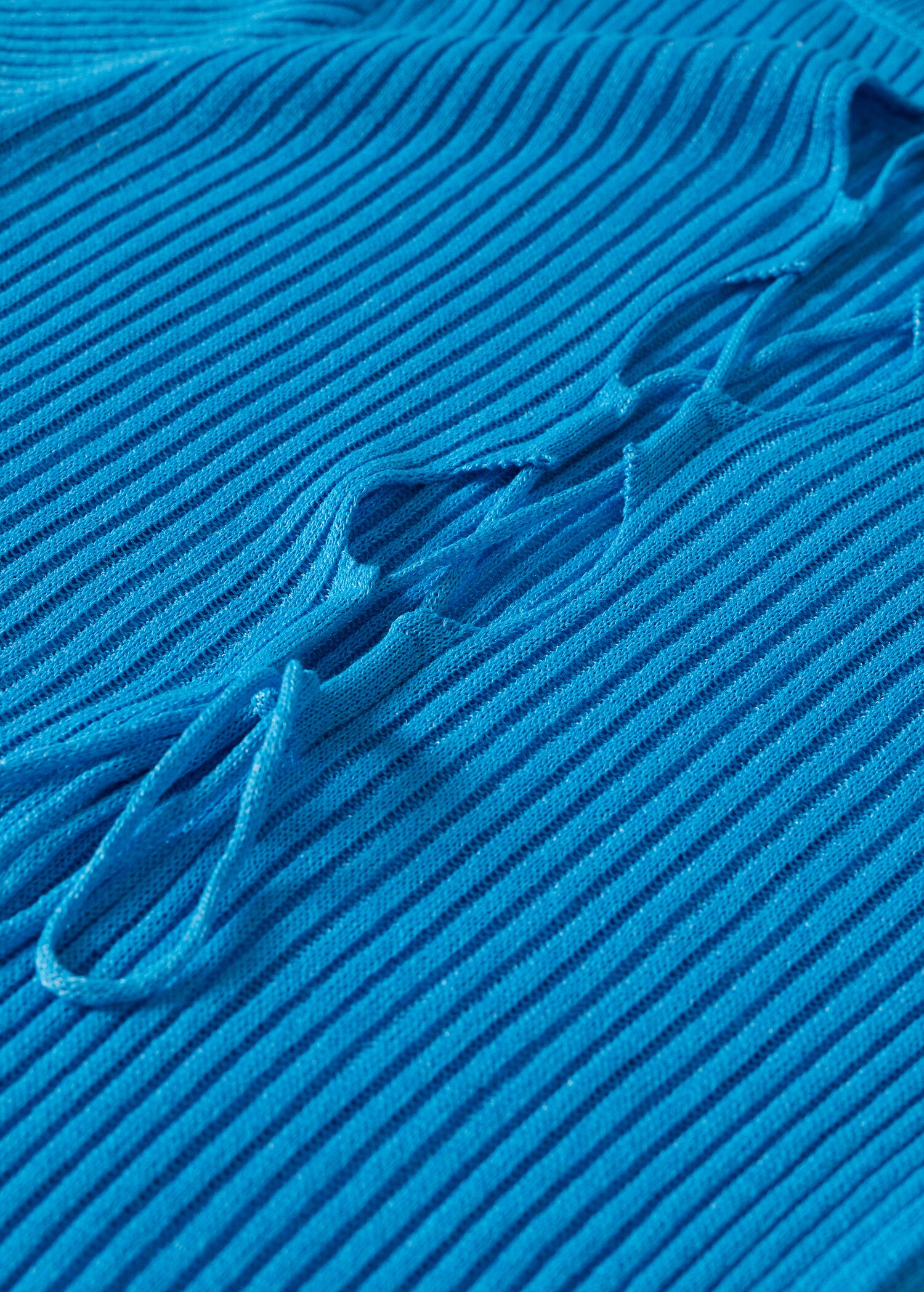 Cut-out knitted sweater - Details of the article 8