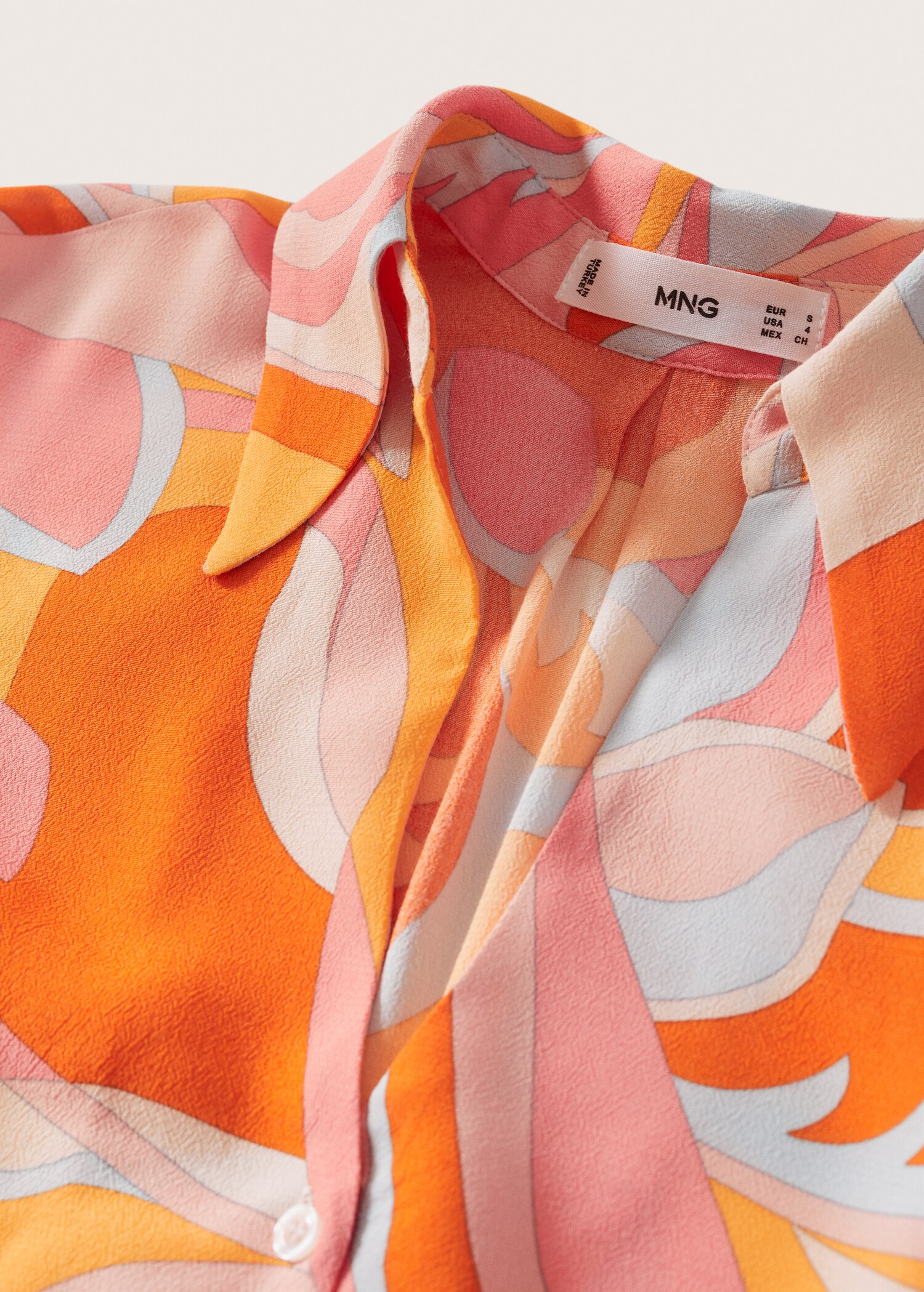 Fließendes Print-Kleid - Detail des Artikels 8
