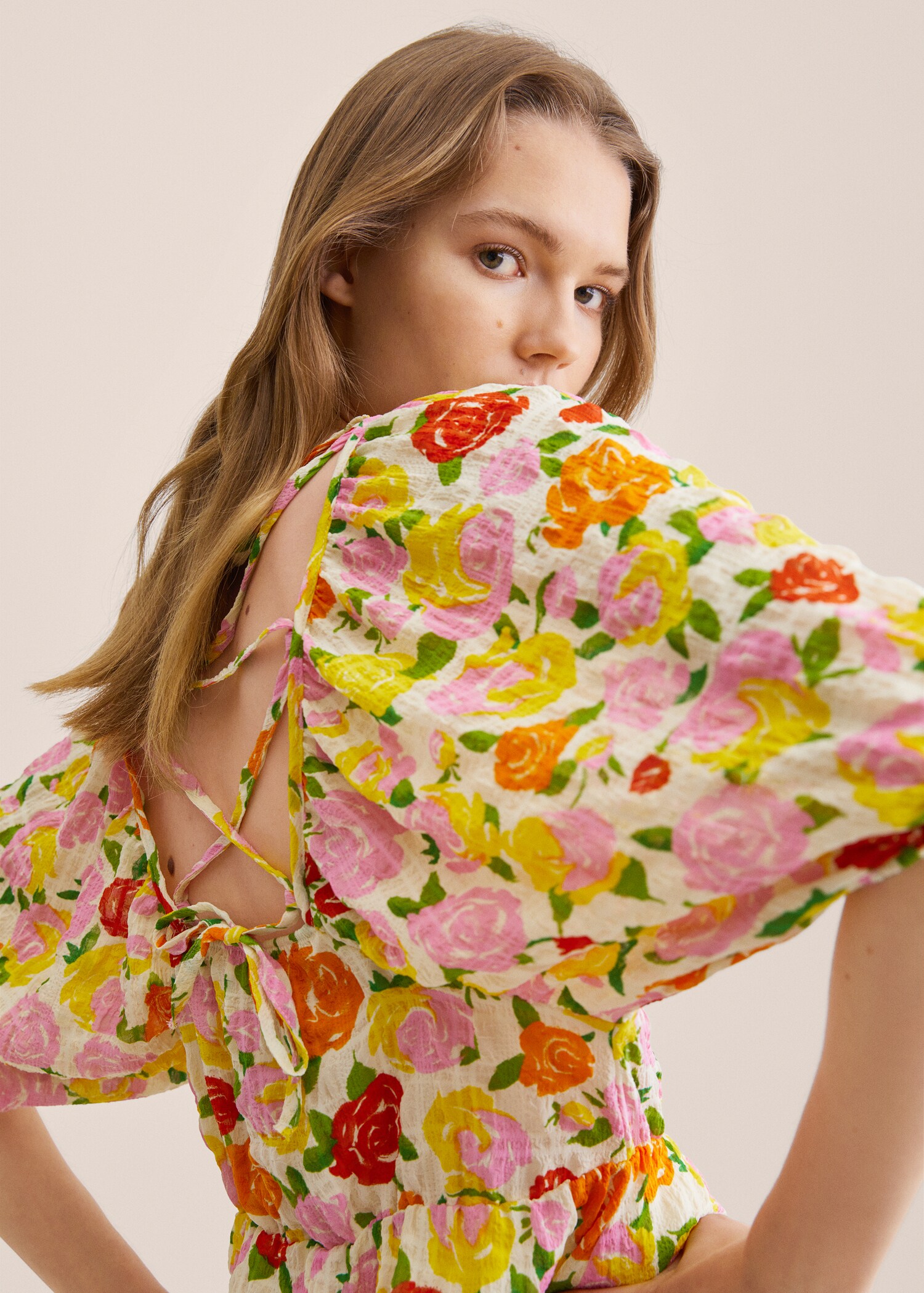 Floral print dress - Details of the article 2