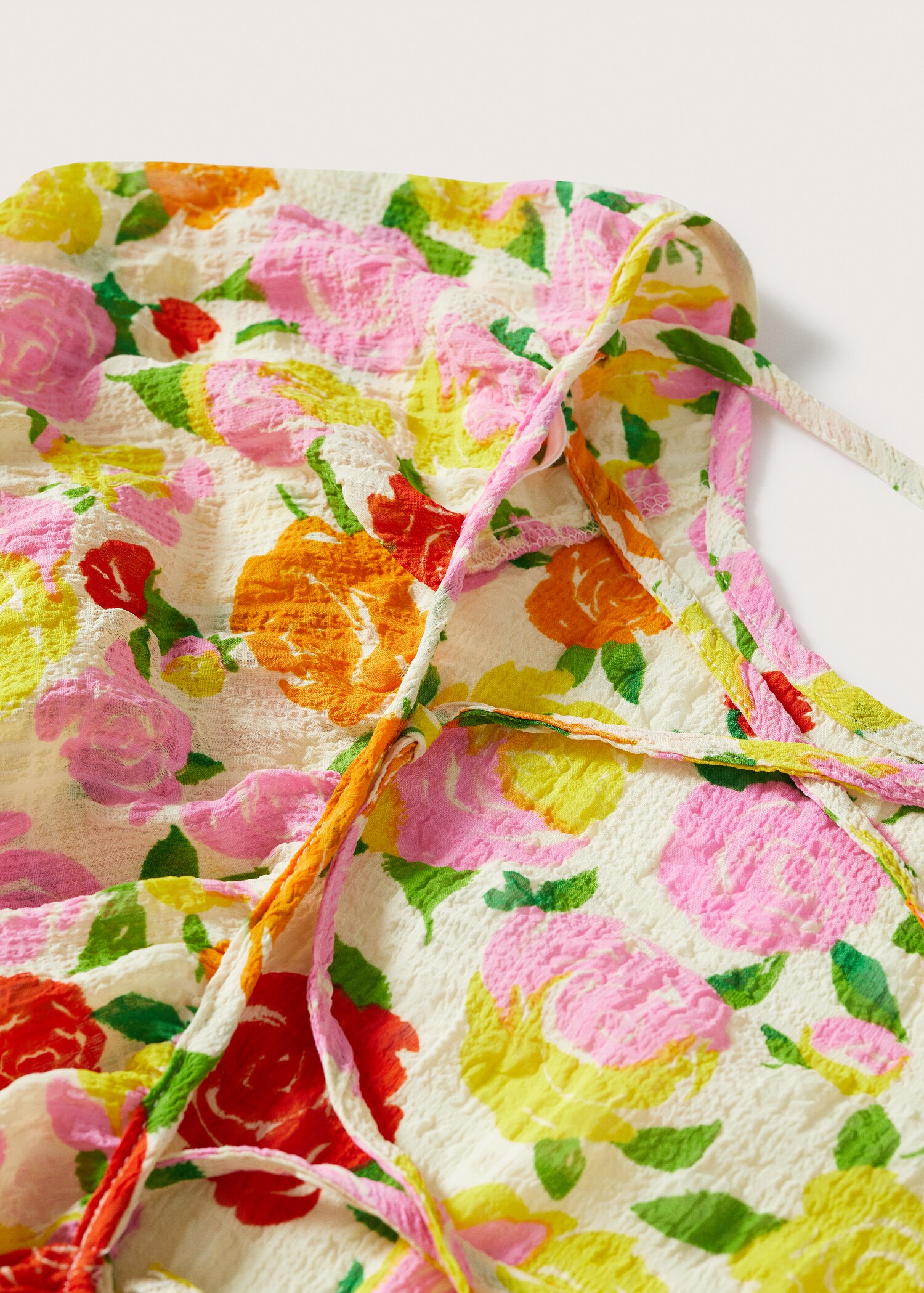 Floral print dress - Details of the article 8